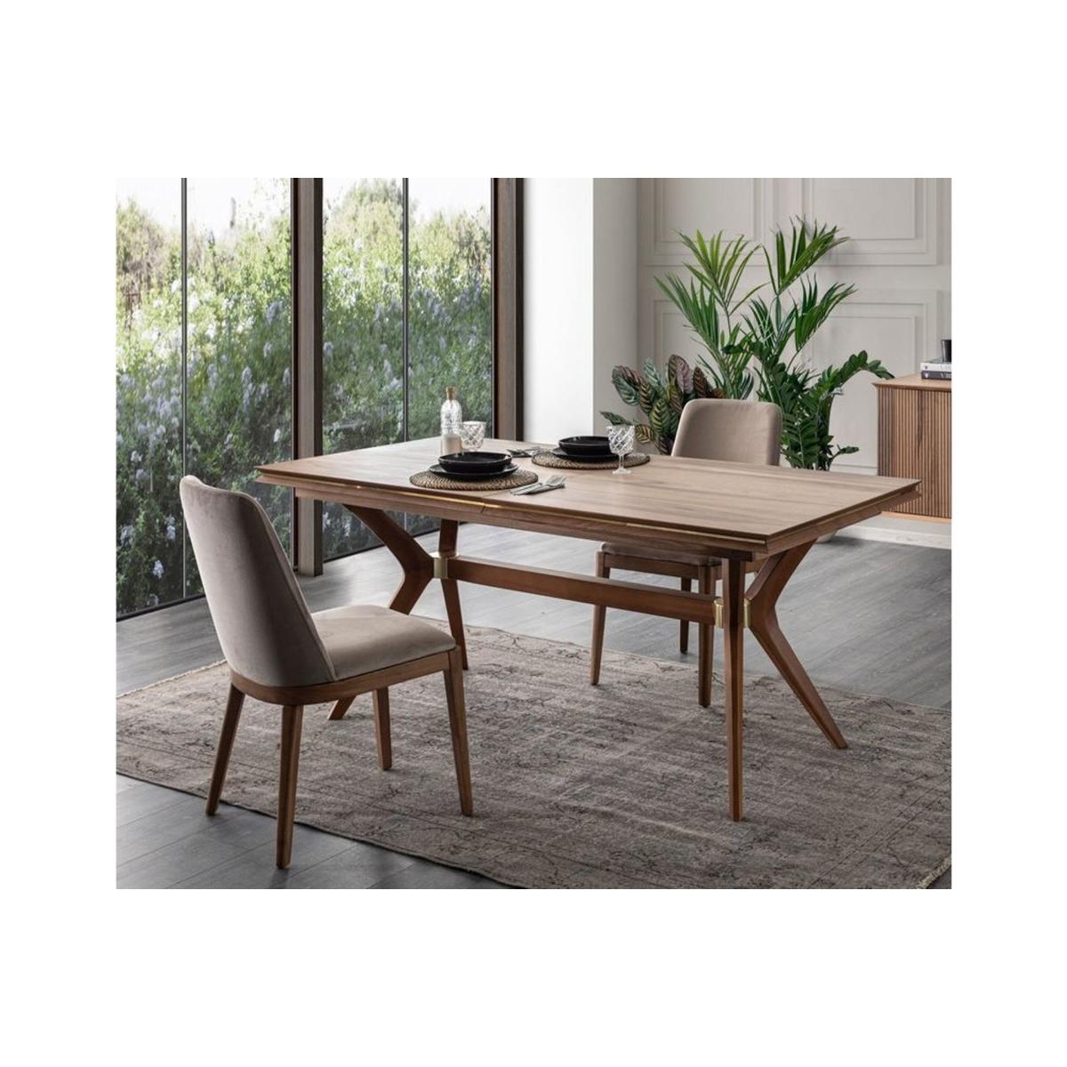 Pergamon Extendable Dining Table, Walnut – image 2