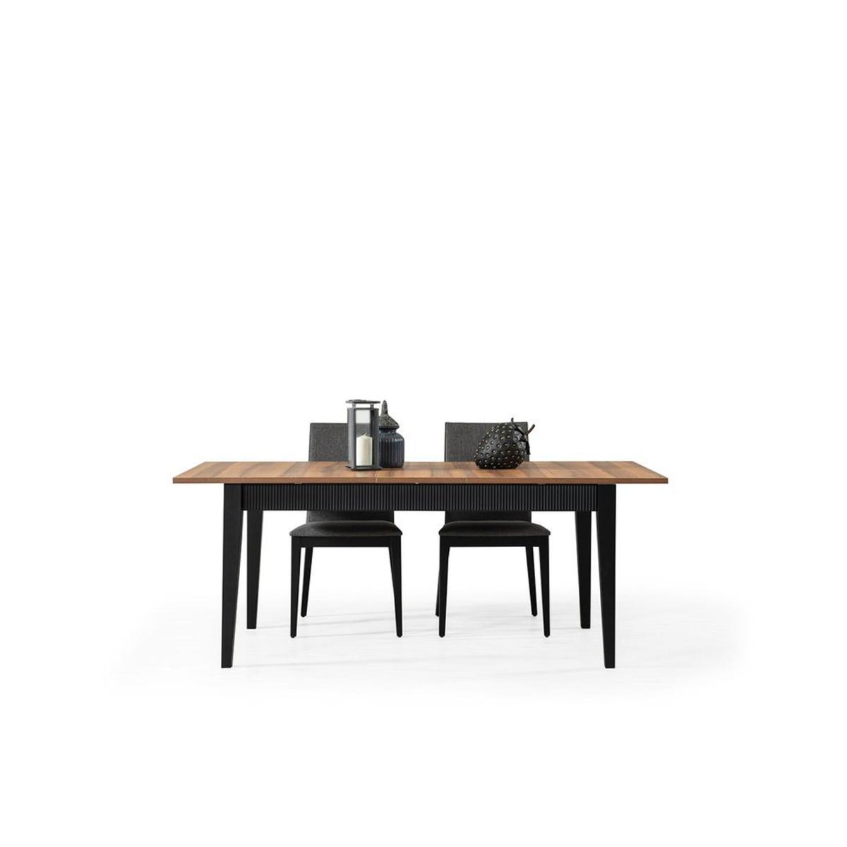 Mass Extendable Dining Table, Walnut – image 3