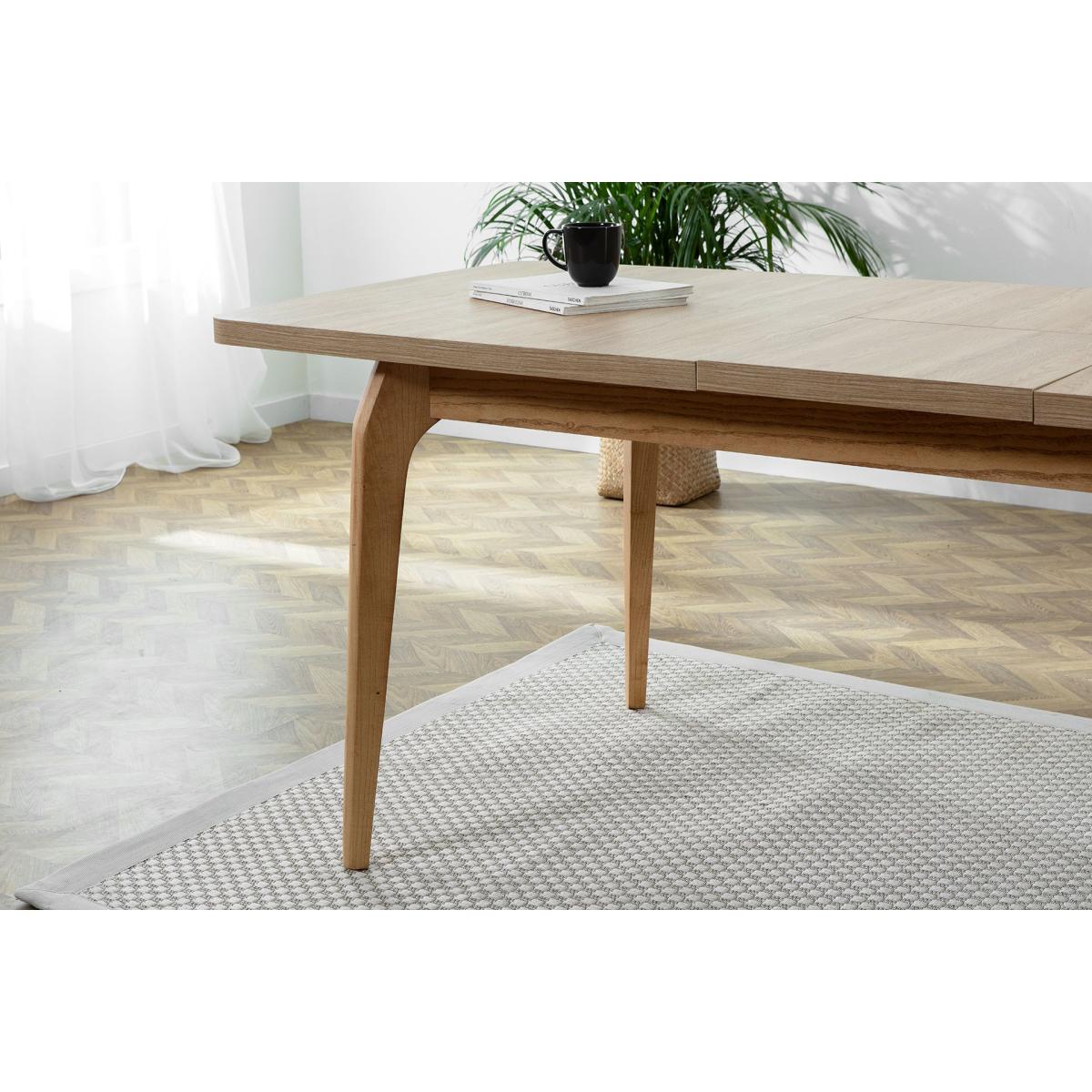 Valens Extendable Dining Table, Walnut – image 4