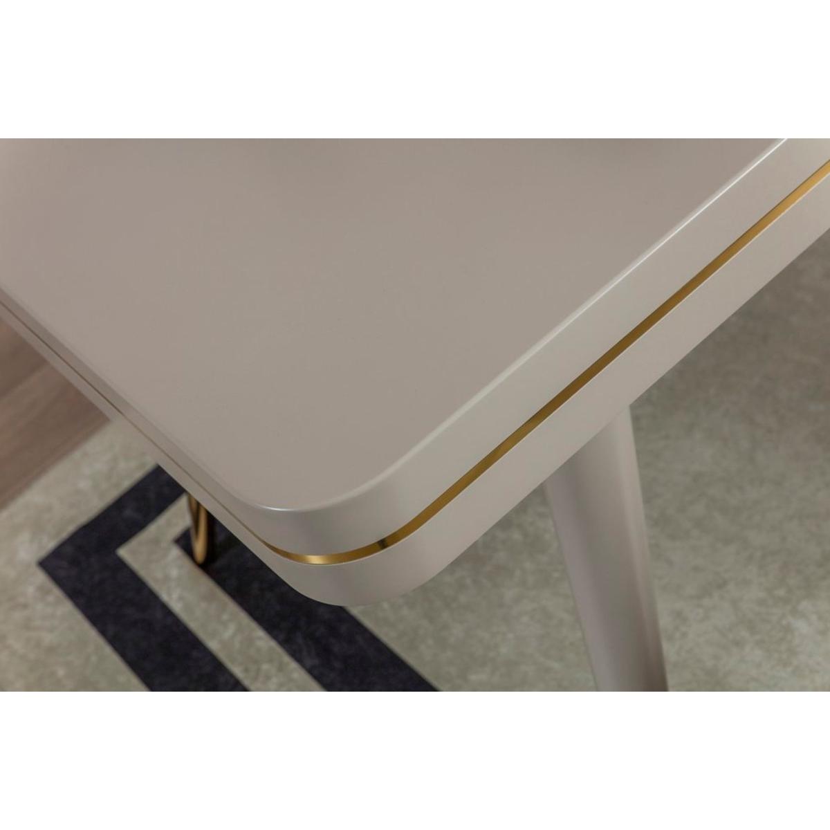 Adige Extendable Dining Table, White – image 4