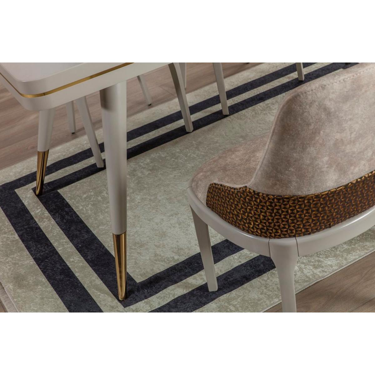 Adige Extendable Dining Table, White – image 5