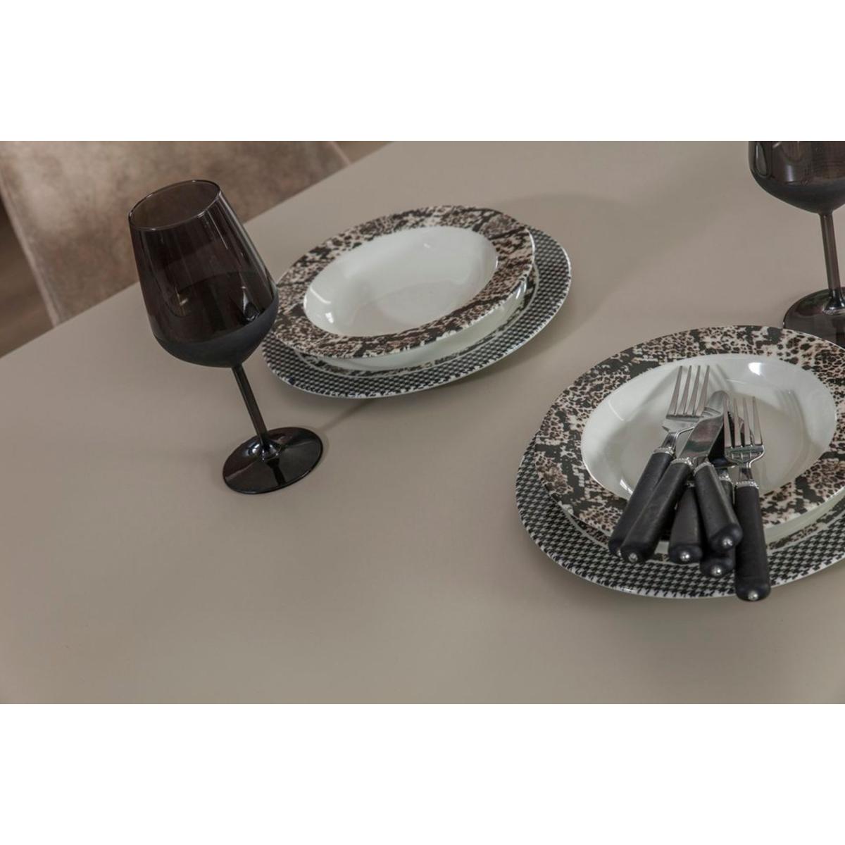 Adige Extendable Dining Table, White – image 6