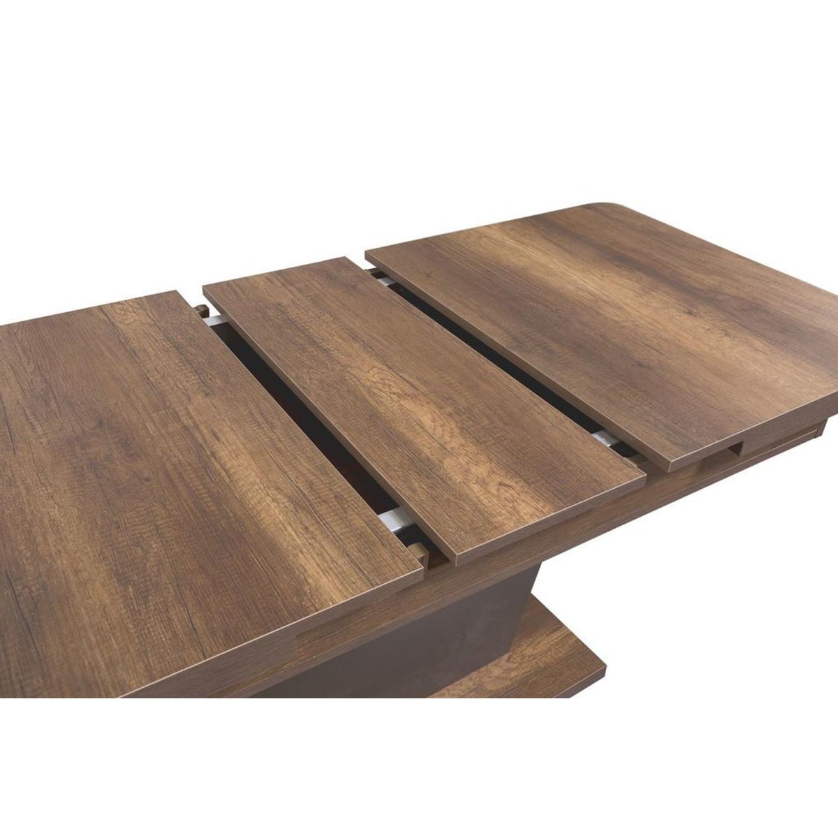 Dubai 4 - 8 Seat Extendable Dining Table, Dark Wood – image 3