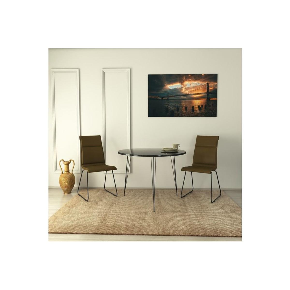 Pasific 2-4 Seat Fixed Dining Table (Round) – image 2