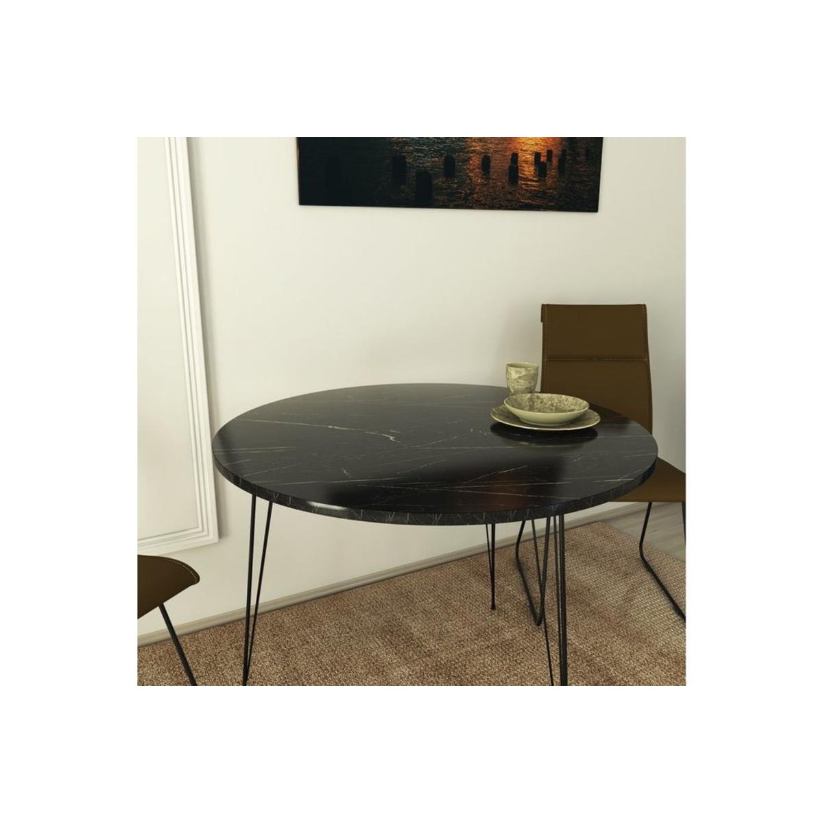 Pasific 2-4 Seat Fixed Dining Table (Round) – image 4