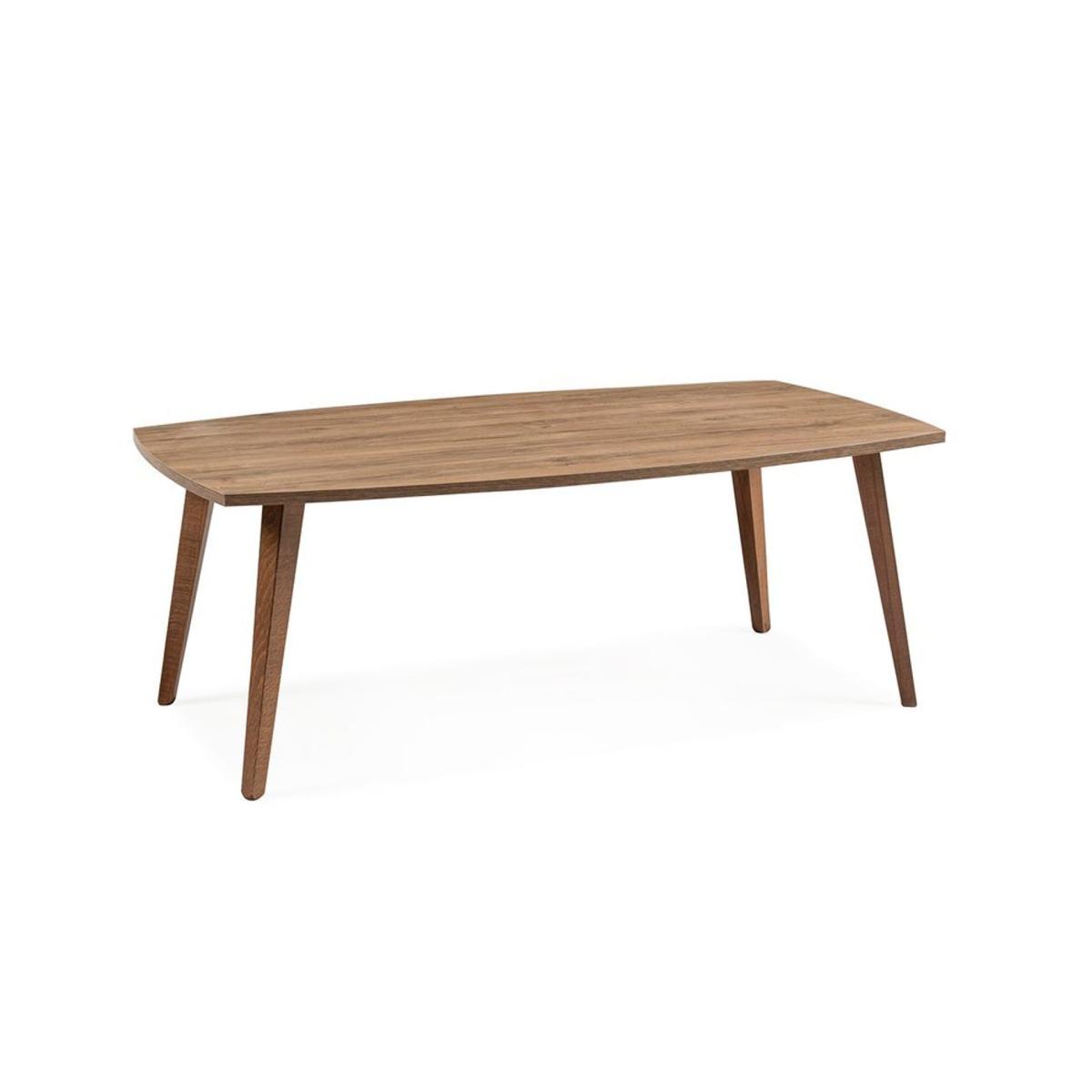 Neo 6 Seat Fixed Dining Table, Beech Wood – image 2