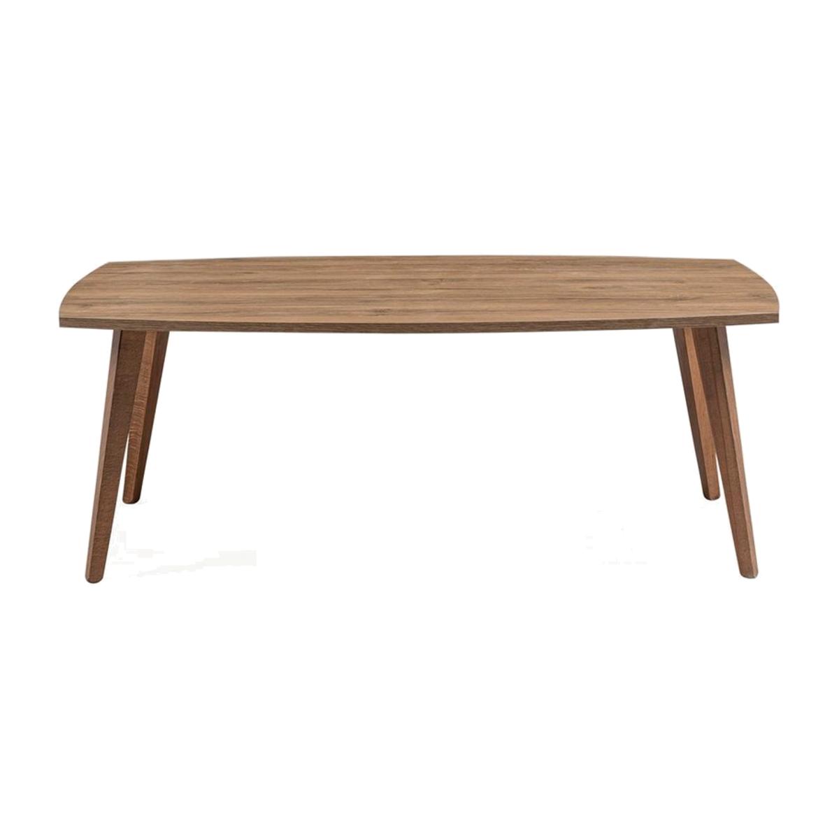 Neo 6 Seat Fixed Dining Table, Beech Wood – image 1