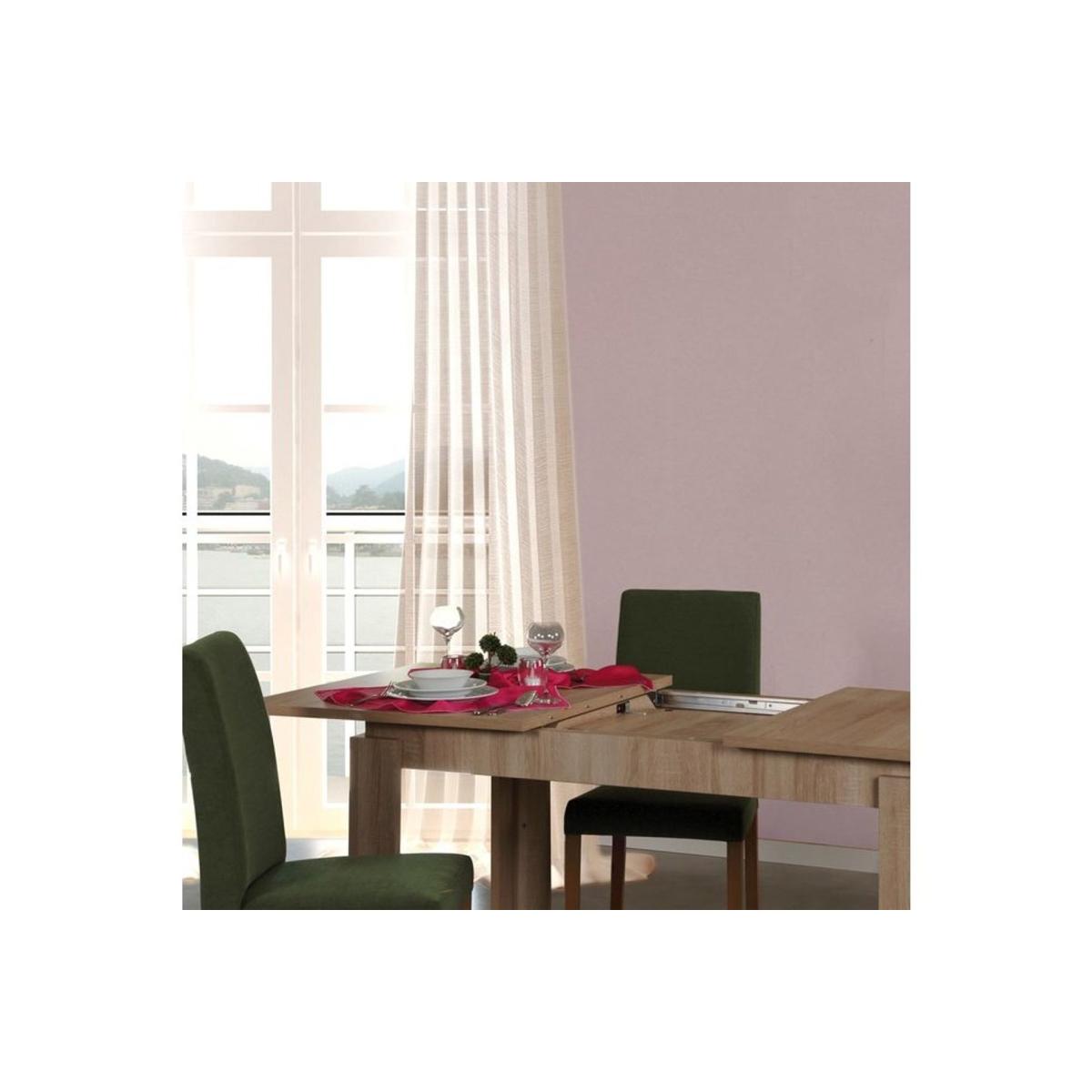 Huqqa 4-6 Seat Extendable Dining Table, Light Wood – image 2
