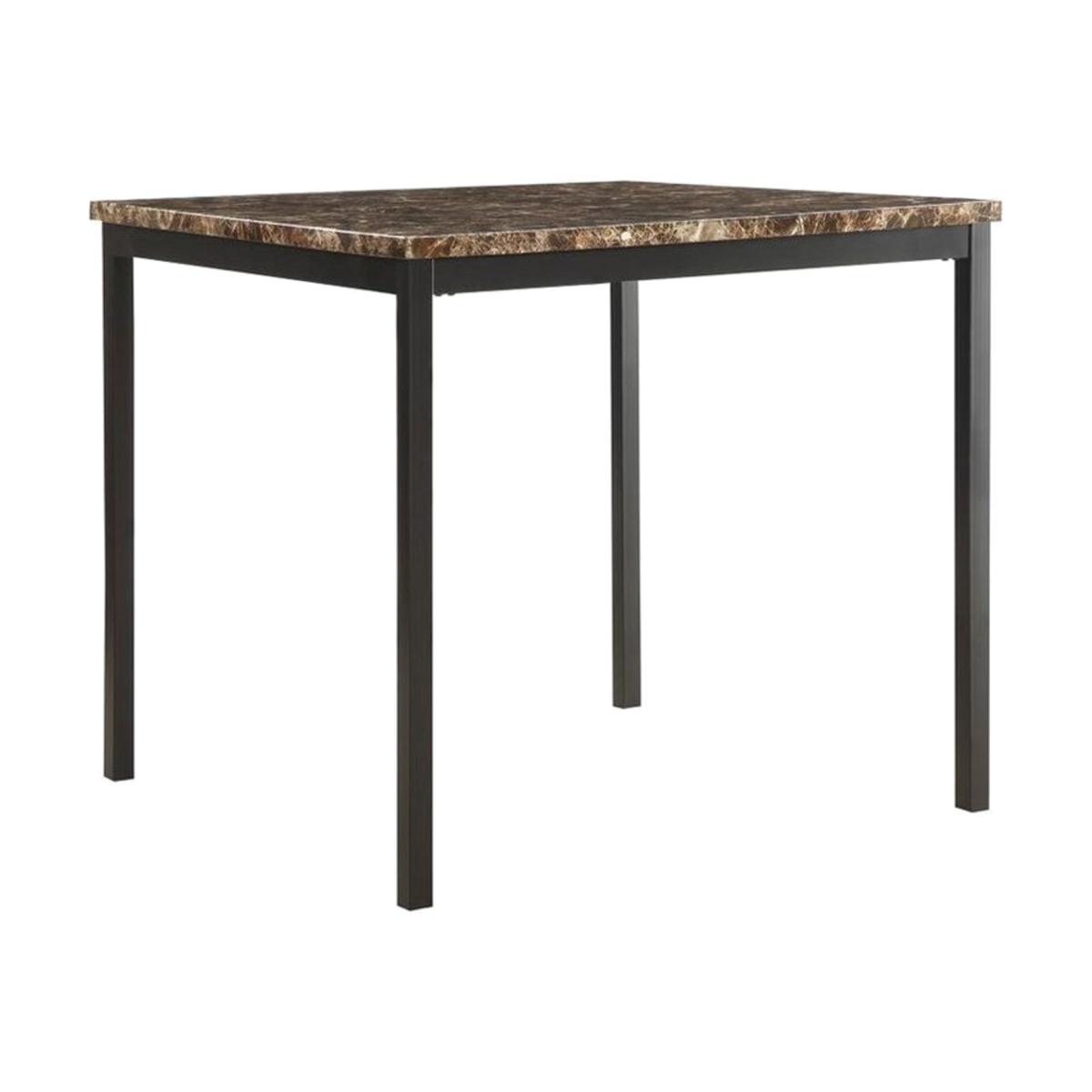 Blink 4 Seat Dining Table, Marble – image 1