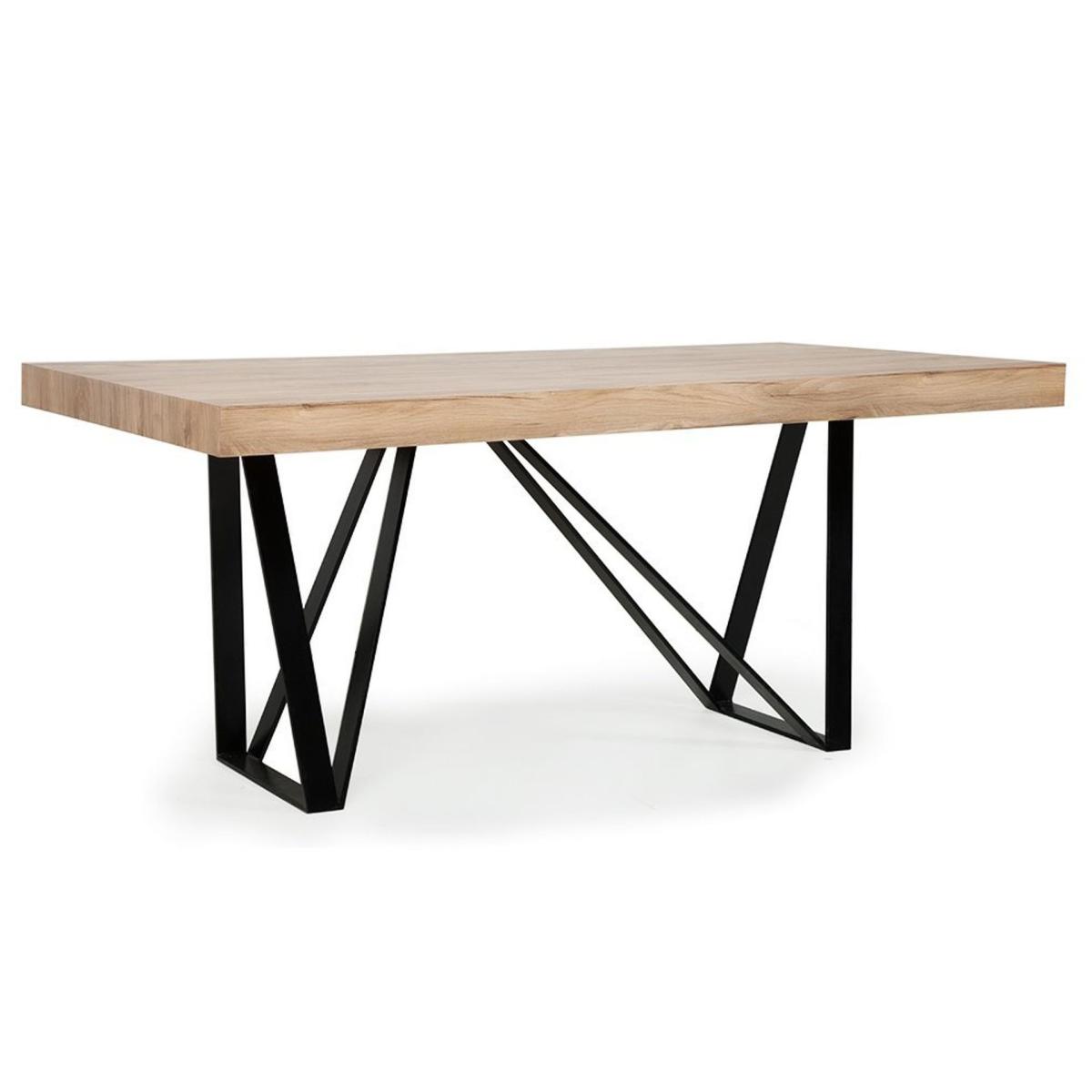 Trinity Fixed Dining Table, 90 x 180 cm, Light Wood – image 2