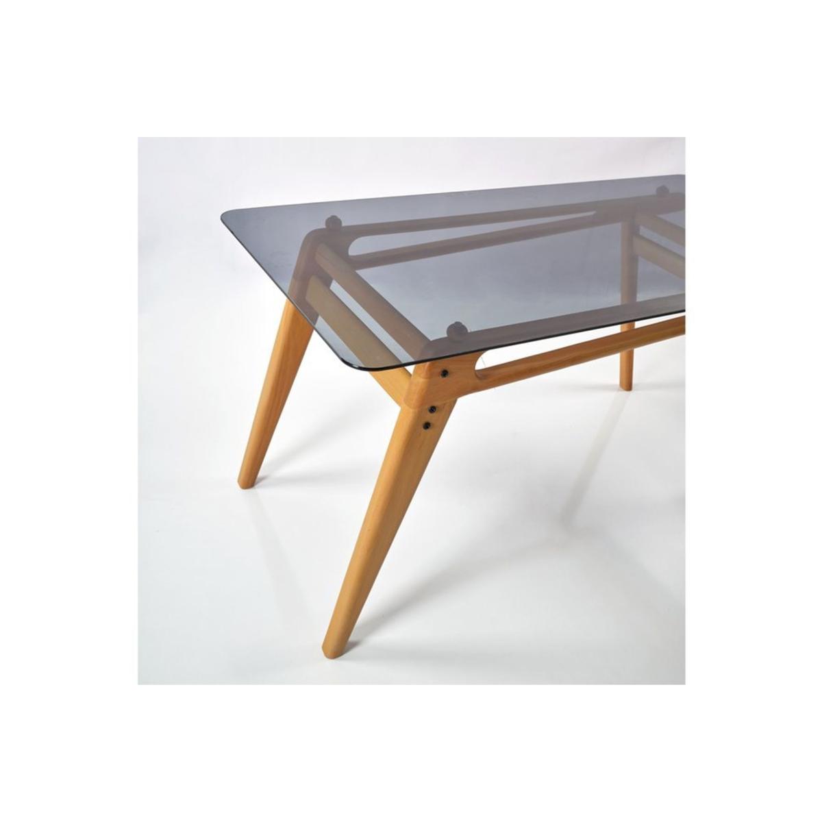 Palace Fixed Dining Table, 80 x 160 cm, Walnut – image 2