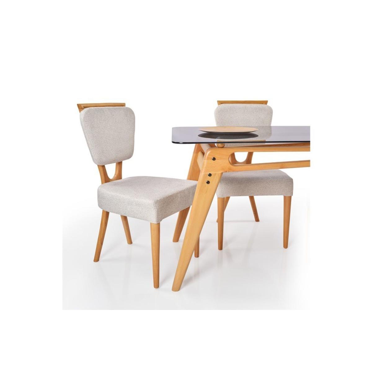 Palace Fixed Dining Table, 80 x 160 cm, Walnut – image 4