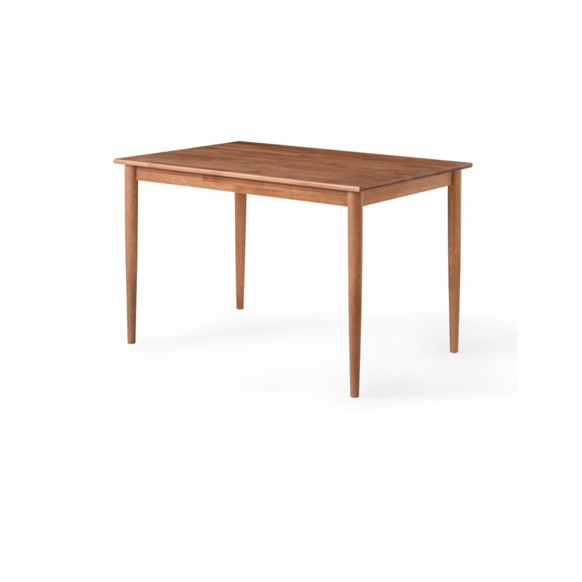 Golden 4 Seat Fixed Dining Table, Brown – image 2
