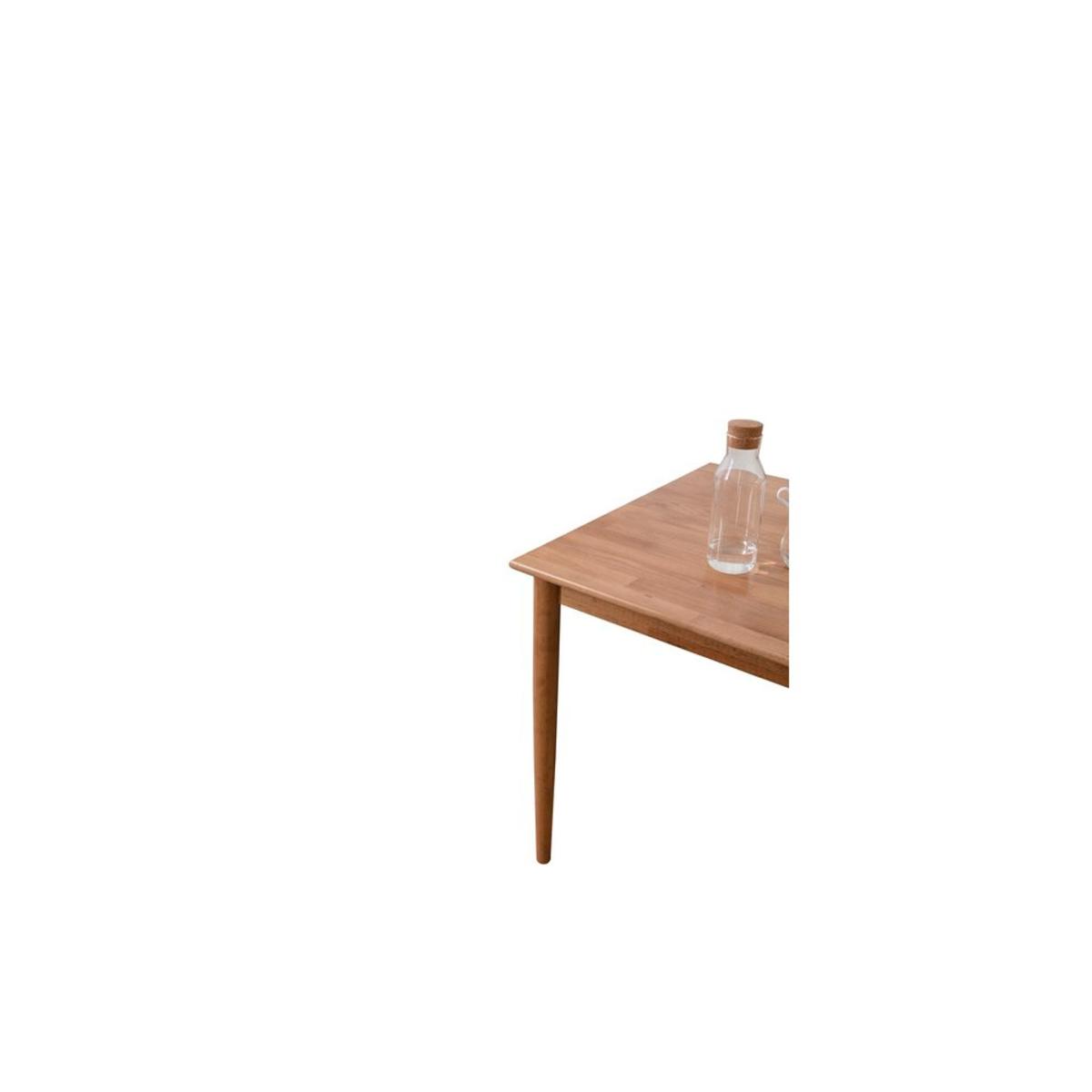 Golden 4 Seat Fixed Dining Table, Brown – image 3