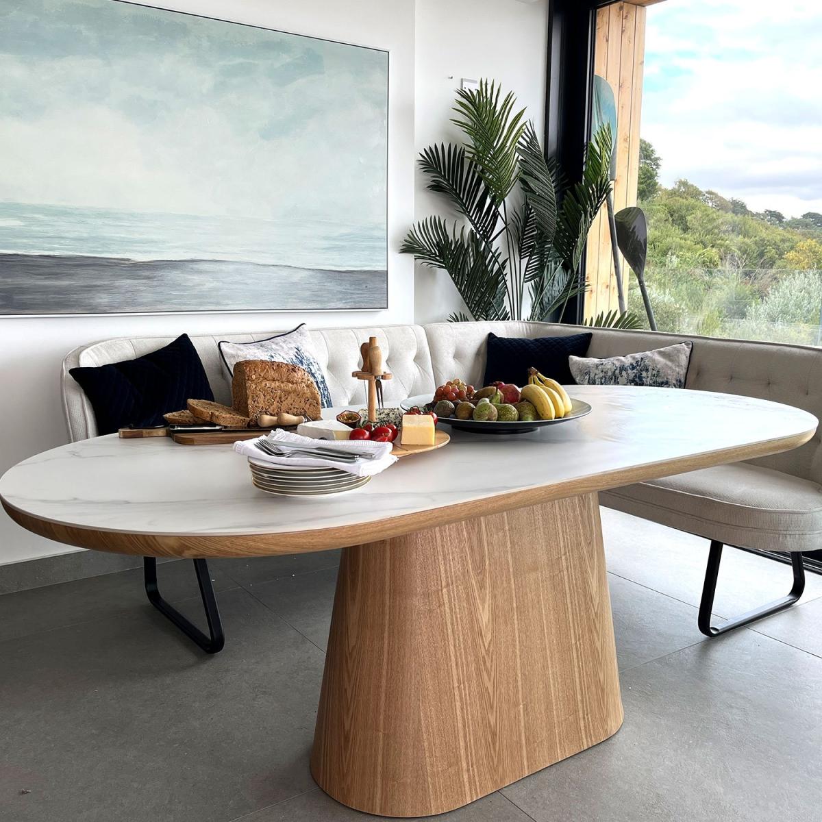 Sutton 200cm Dining Table in Ash – image 2