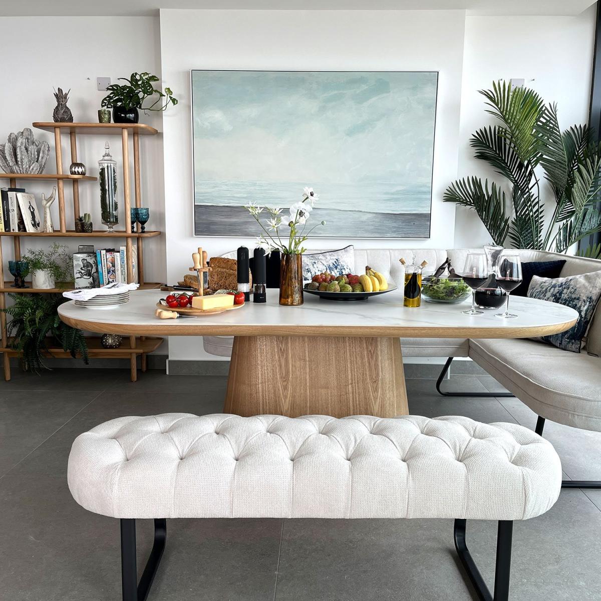 Sutton 200cm Dining Table in Ash – image 3