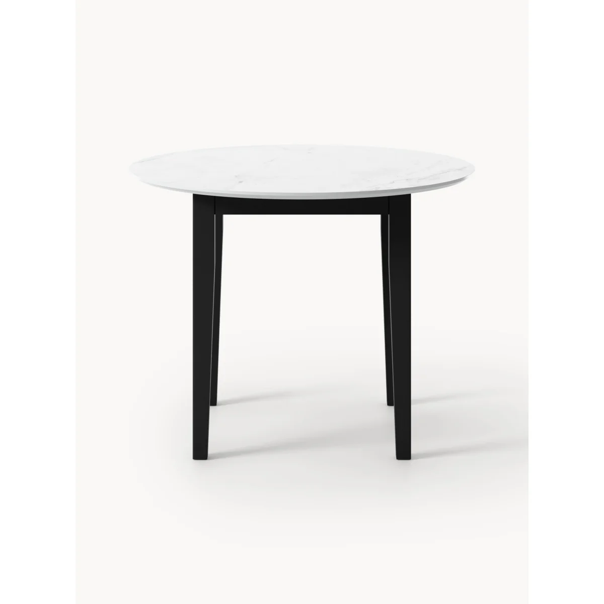 Round Marble Effect Dining Table Jackson, in various sizes – image 2