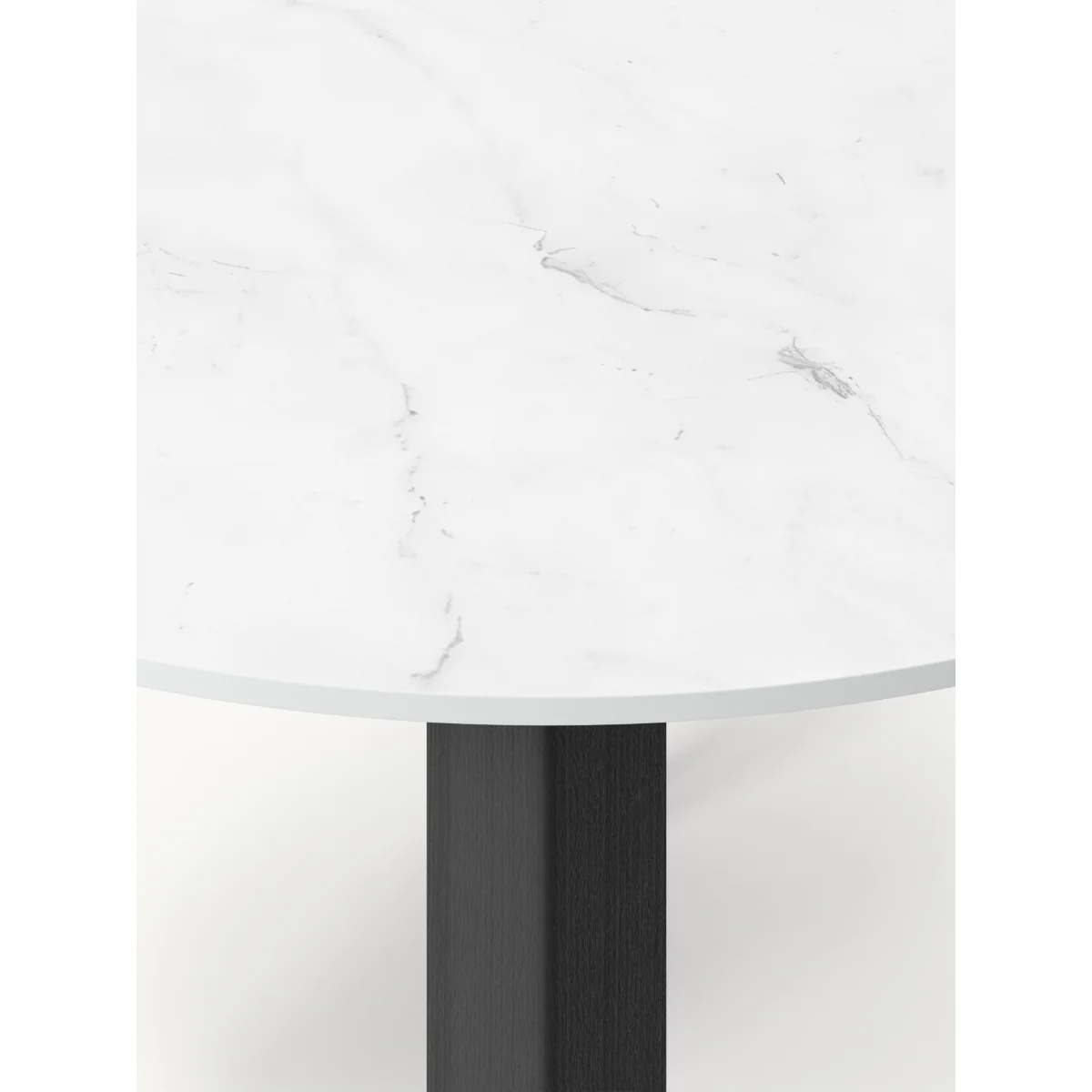 Round Marble Effect Dining Table Jackson, in various sizes – image 4