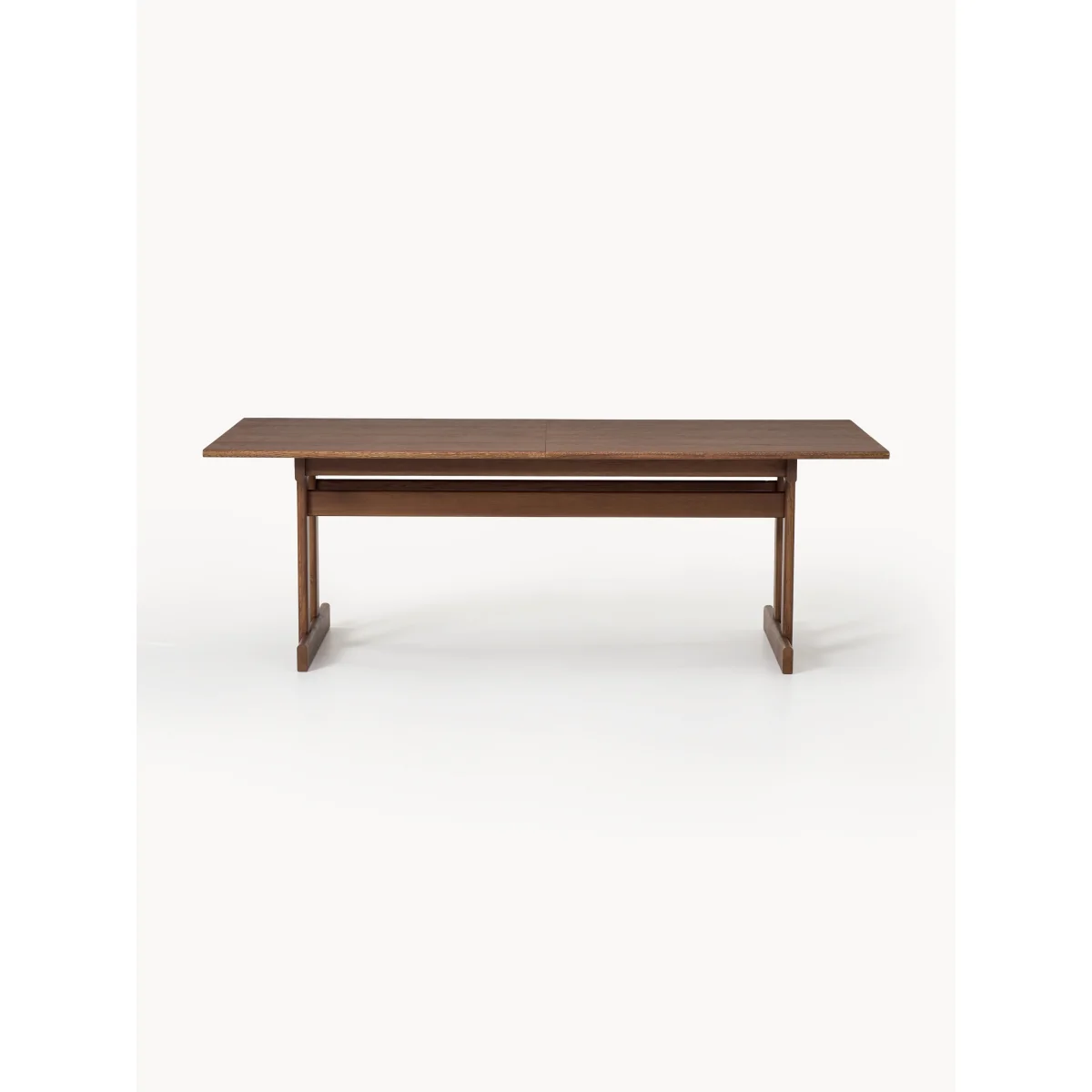 Extendable Oak Wood Dining Table Brynn, in various sizes – image 2