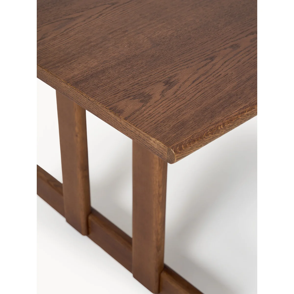 Extendable Oak Wood Dining Table Brynn, in various sizes – image 6