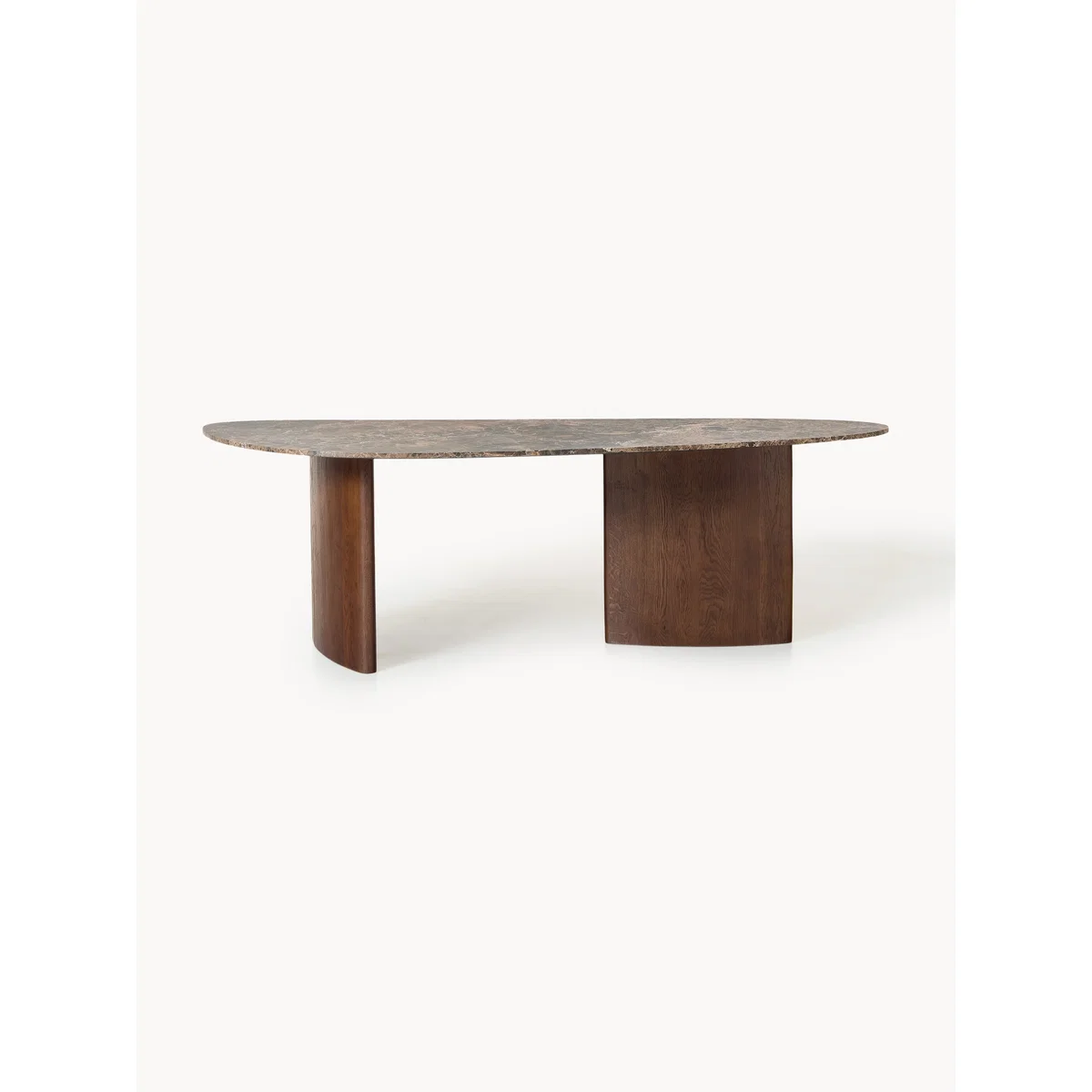 Organic Shaped Dining Table Meadow with Marble Top, in various sizes – image 2