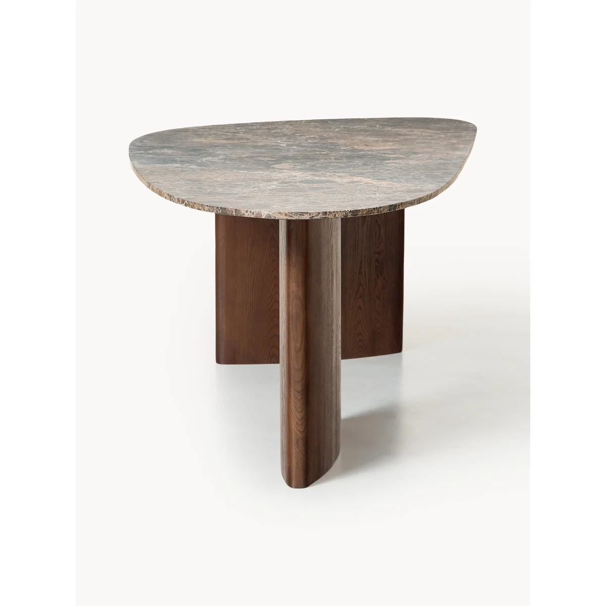 Organic Shaped Dining Table Meadow with Marble Top, in various sizes – image 3