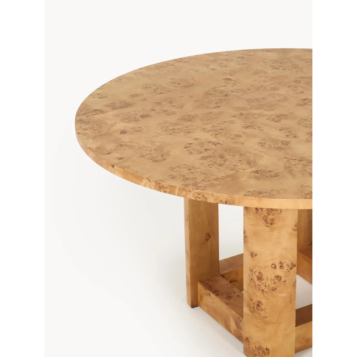 Round Wooden Dining Table Edward, in various sizes – image 3
