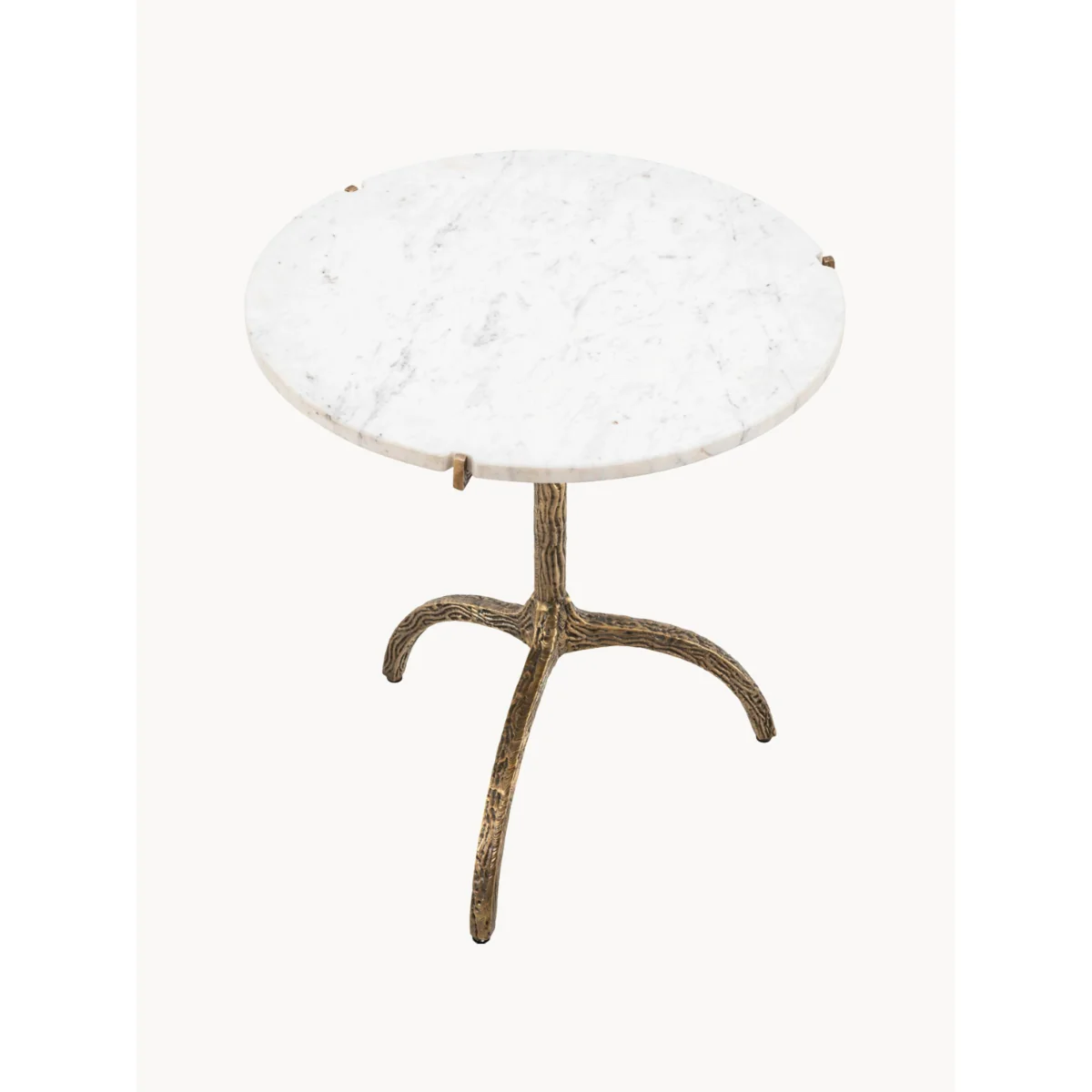 Round Bistro Table Cortina with Marble Top – image 2