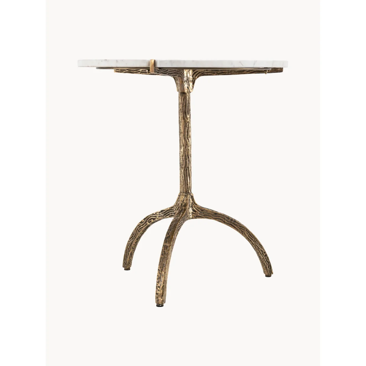 Round Bistro Table Cortina with Marble Top – image 3