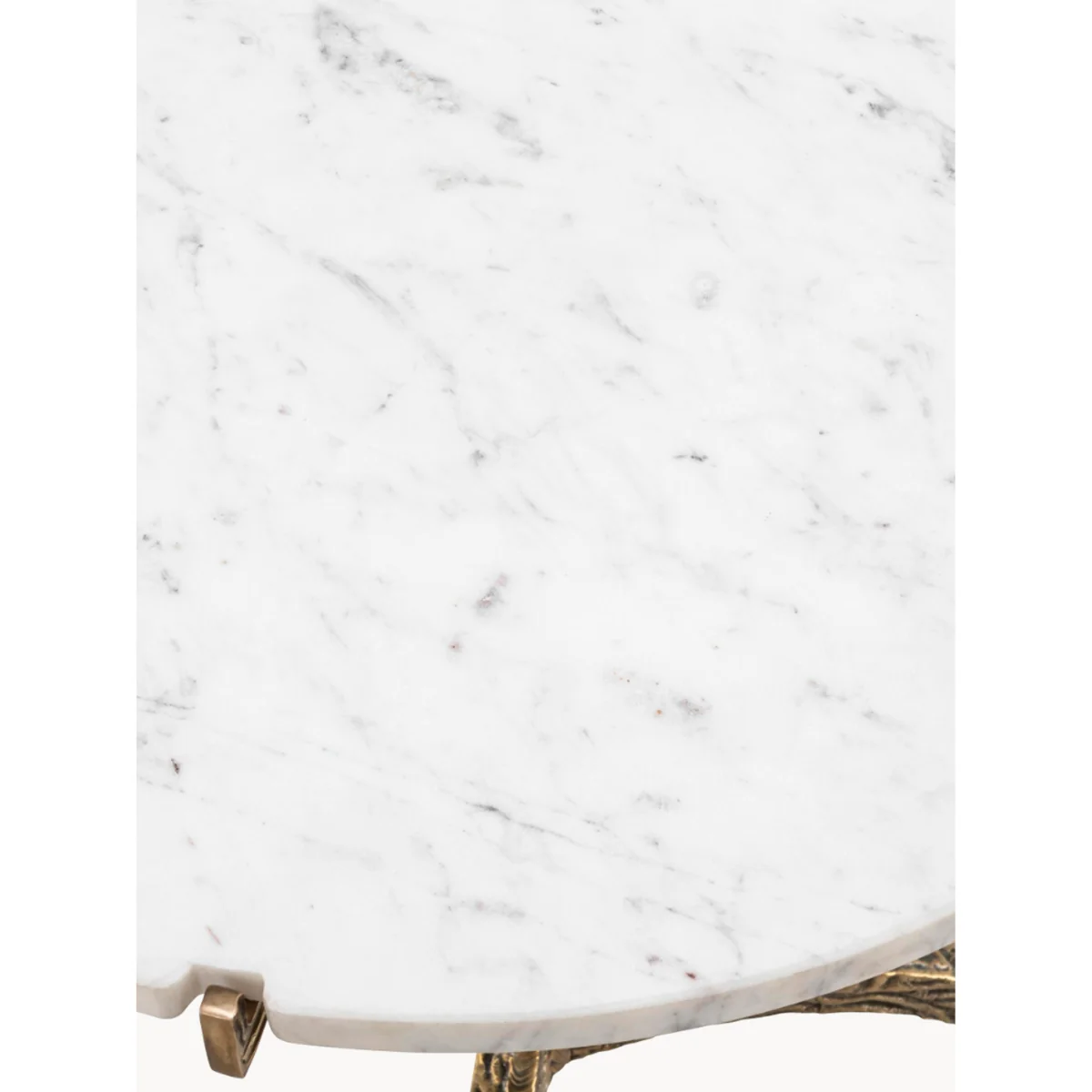 Round Bistro Table Cortina with Marble Top – image 4