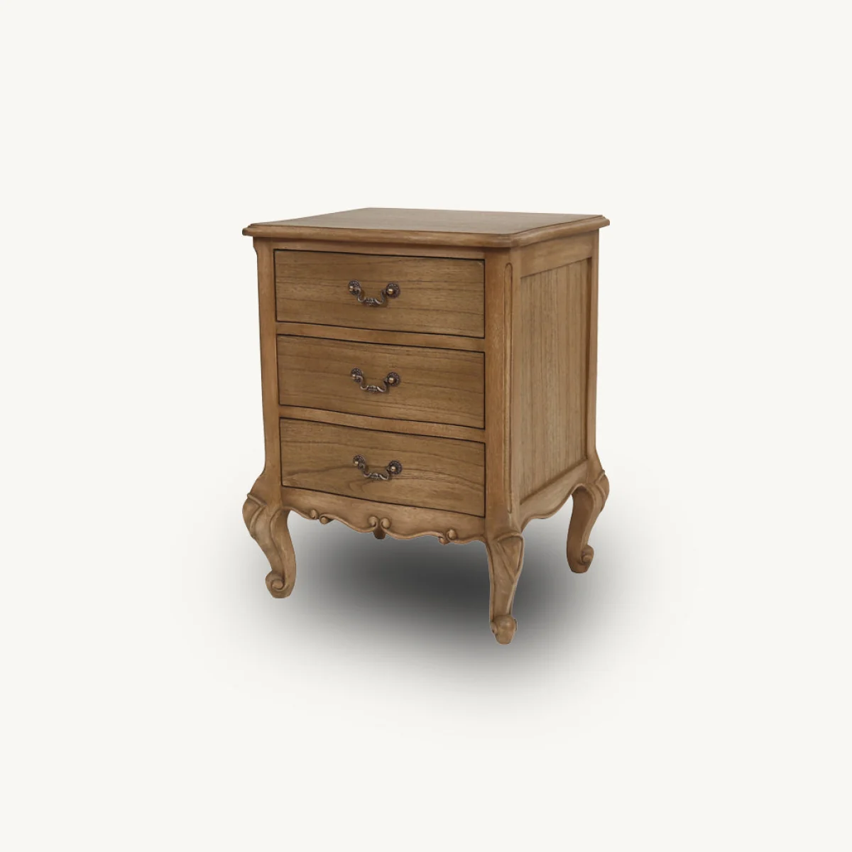 Montpelier 3 Drawer Bedside Table – image 2