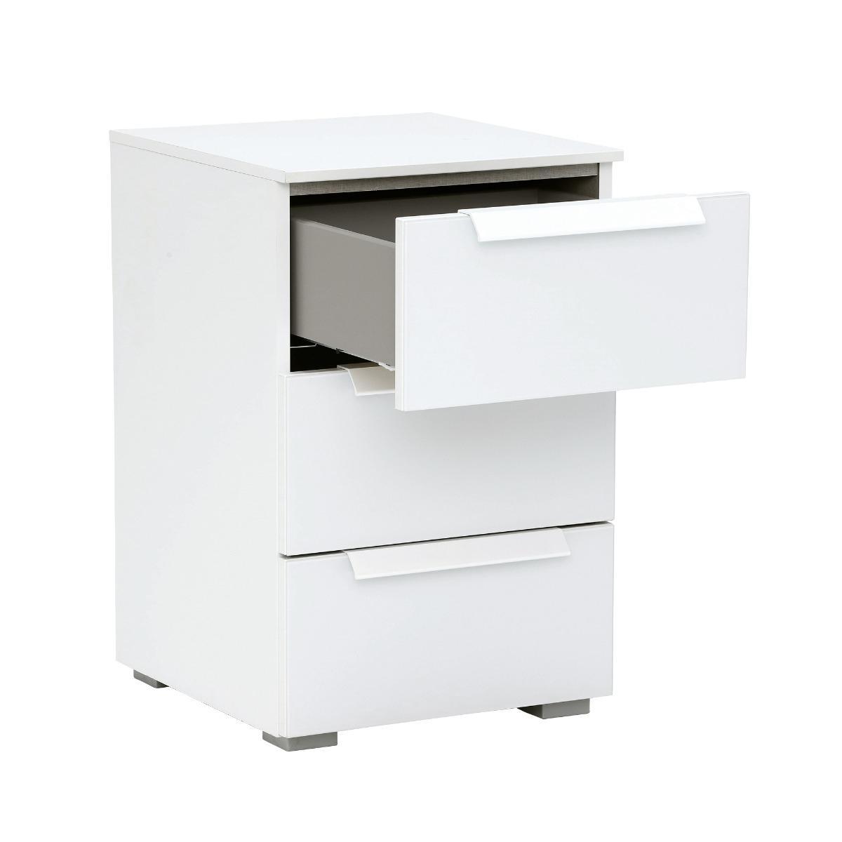 Atlanta 3 Drawer Bedside – image 3