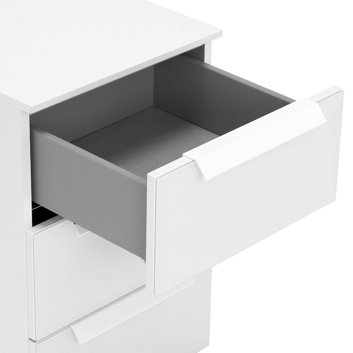 Atlanta 3 Drawer Bedside – image 4