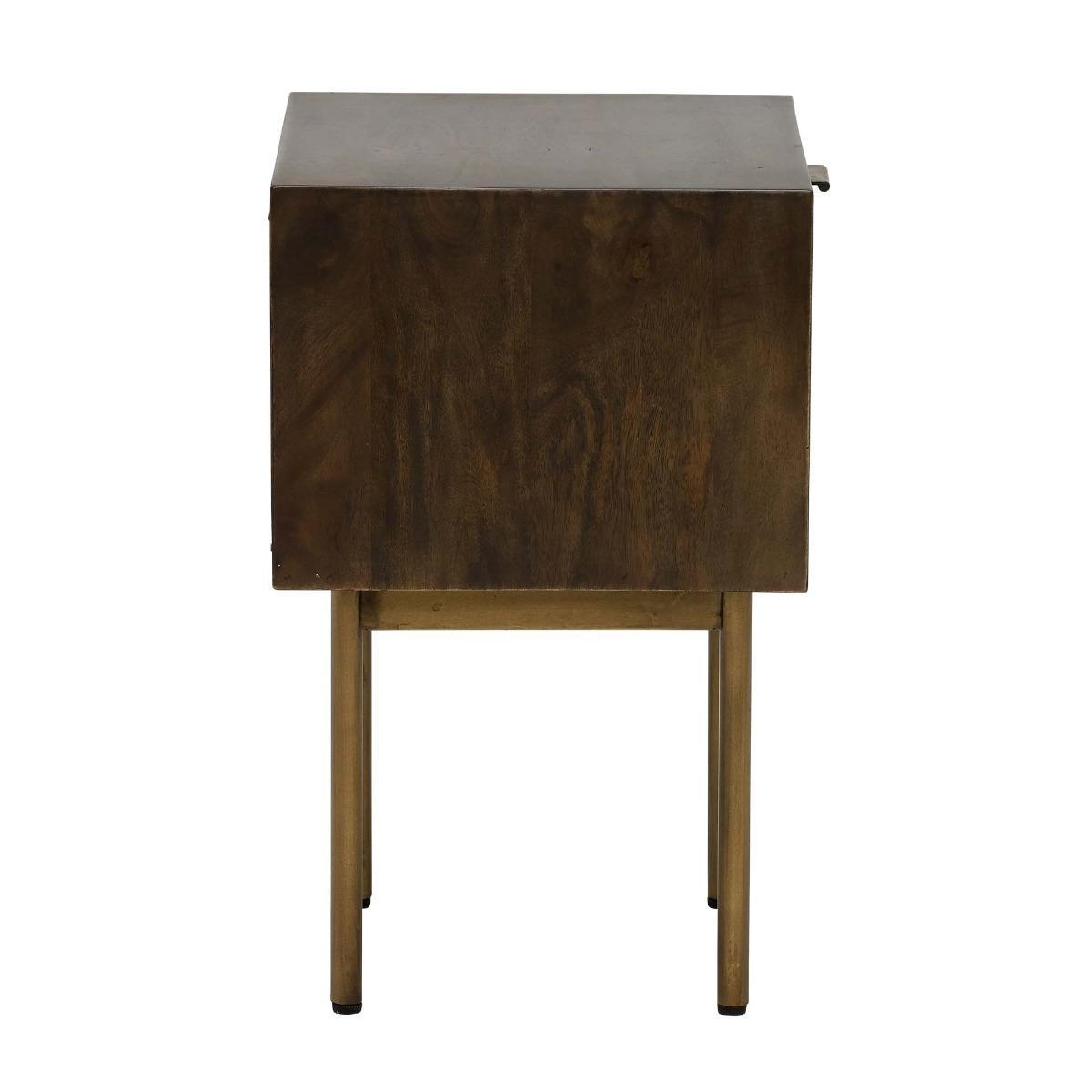 Facet 1 Drawer Bedside Table – image 5