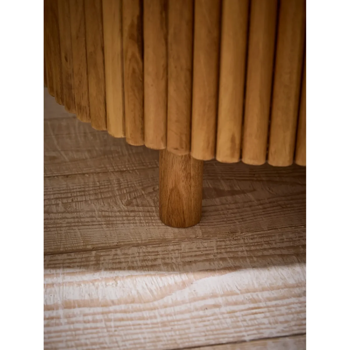 Maeva Fluted Bedside Table – image 4