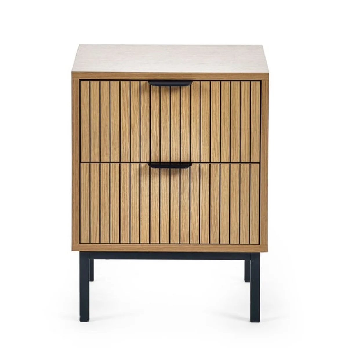 Return - Sia 2 Drawer Bedside Table – image 4
