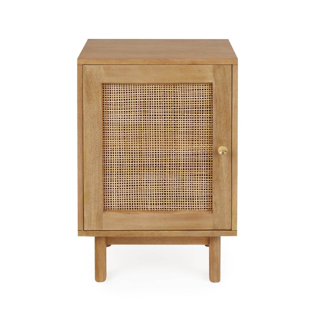 Indi Bedside Table Wood (Brown) – image 2