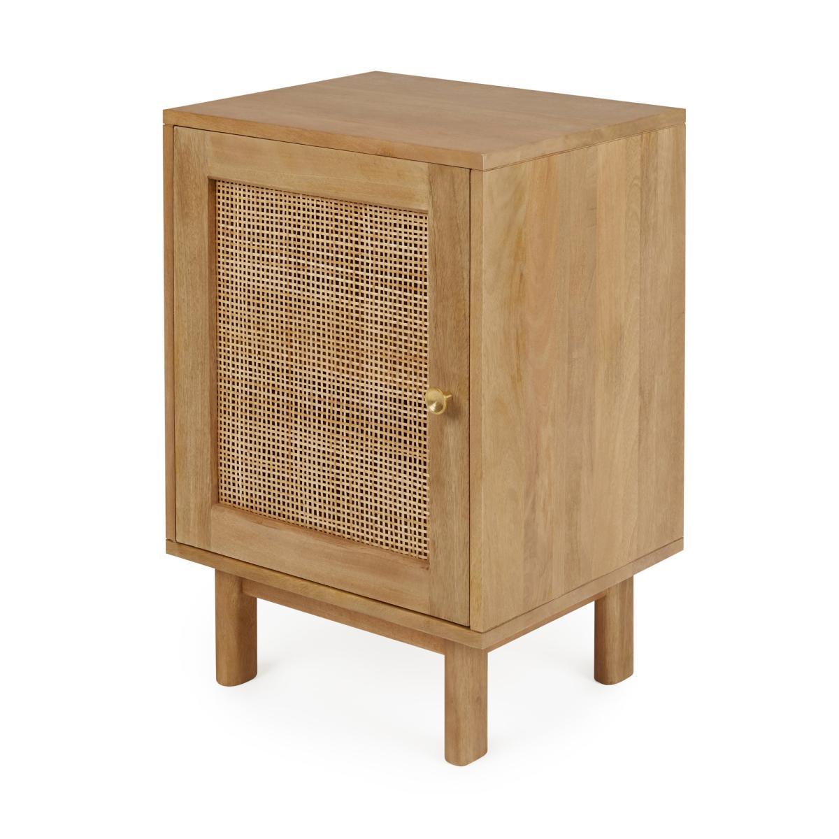 Indi Bedside Table Wood (Brown) – image 3