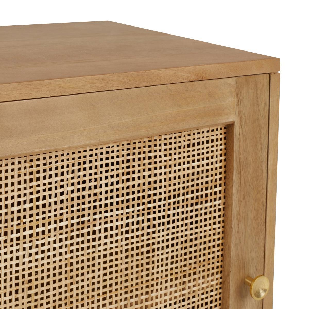 Indi Bedside Table Wood (Brown) – image 5