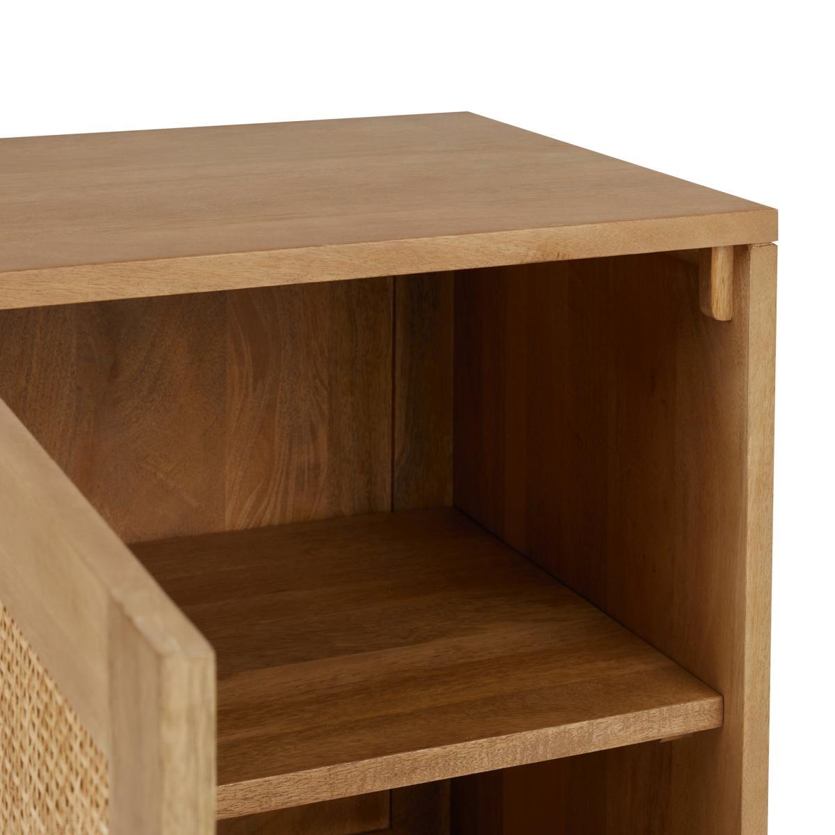 Indi Bedside Table Wood (Brown) – image 6