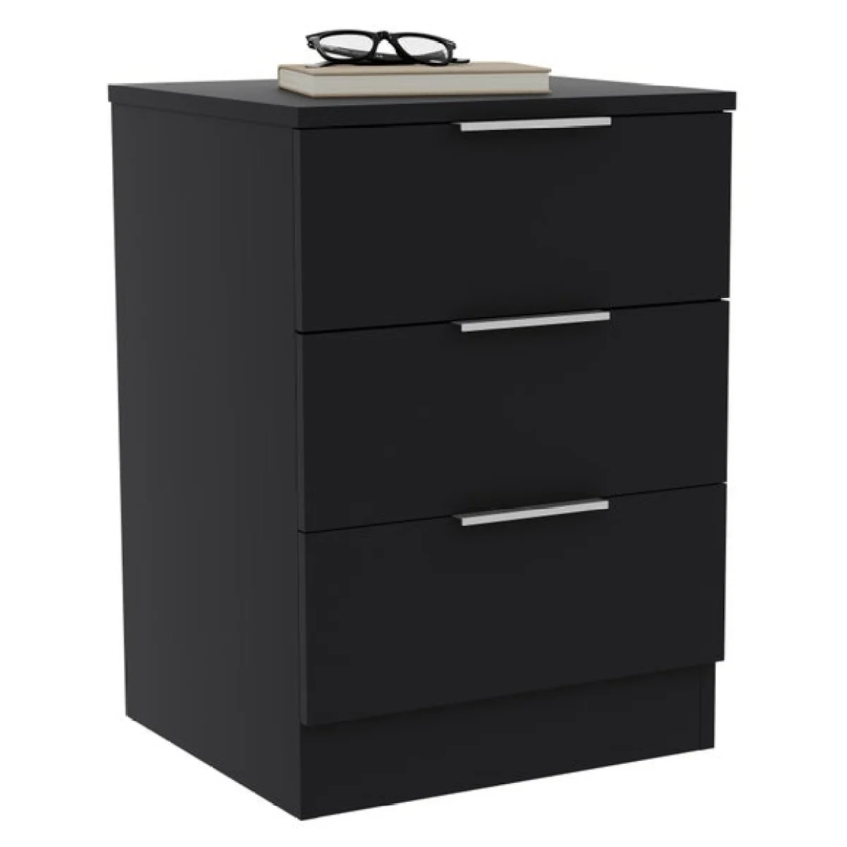 Hayes 3 Drawer Bedside Table – image 5