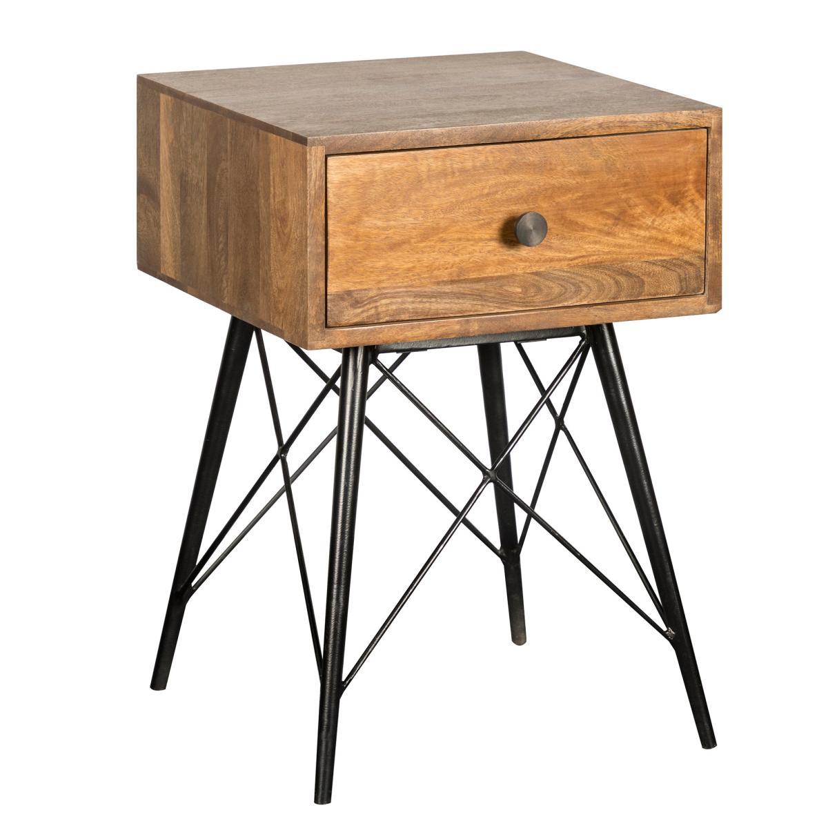 Finchley Nightstand Wood (Brown) – image 3