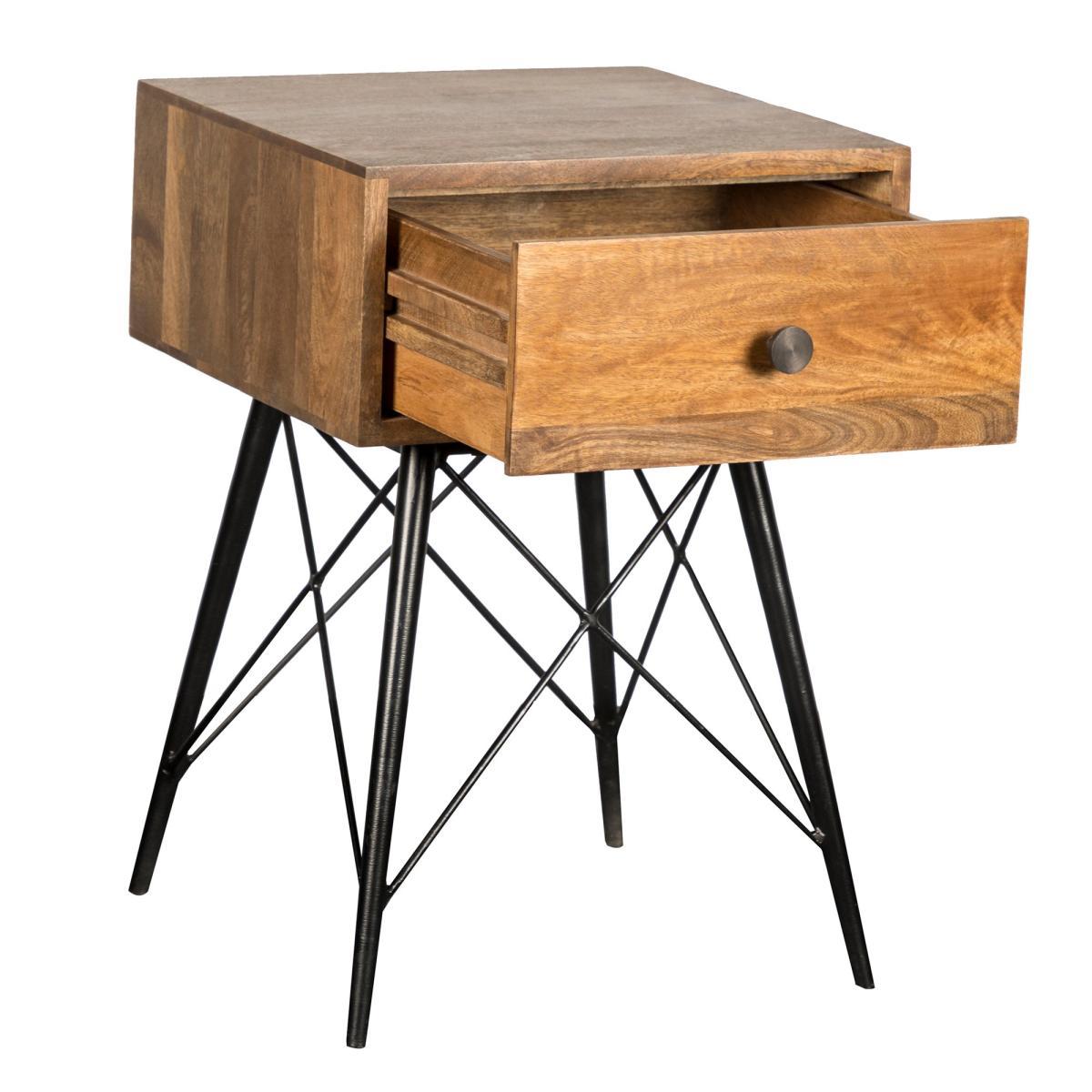 Finchley Nightstand Wood (Brown) – image 4