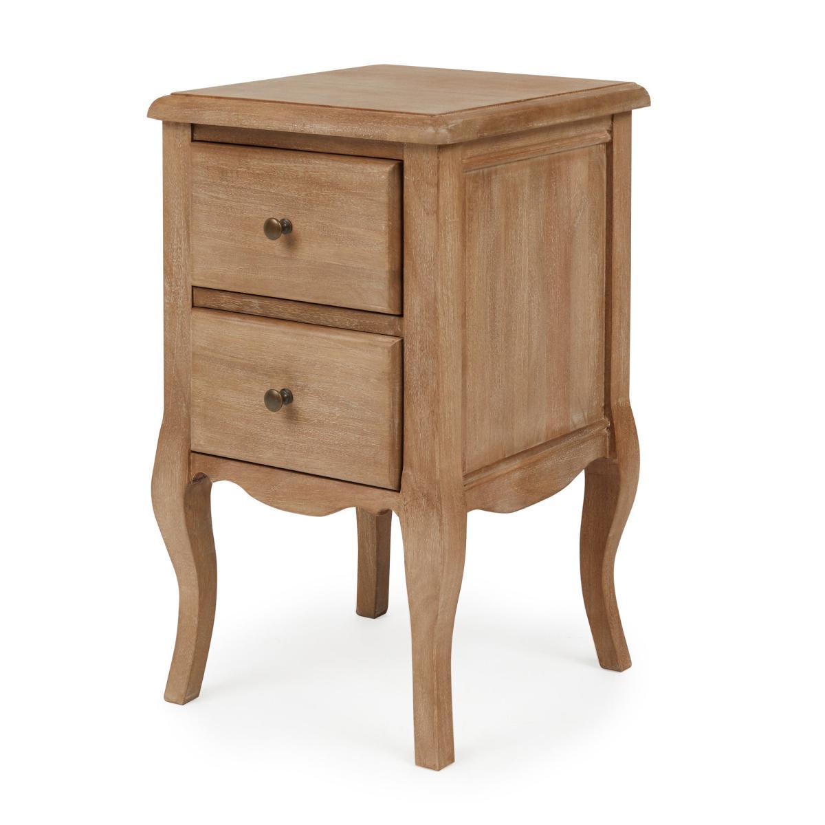 Giselle Bedside Table Wood (Brown) – image 3
