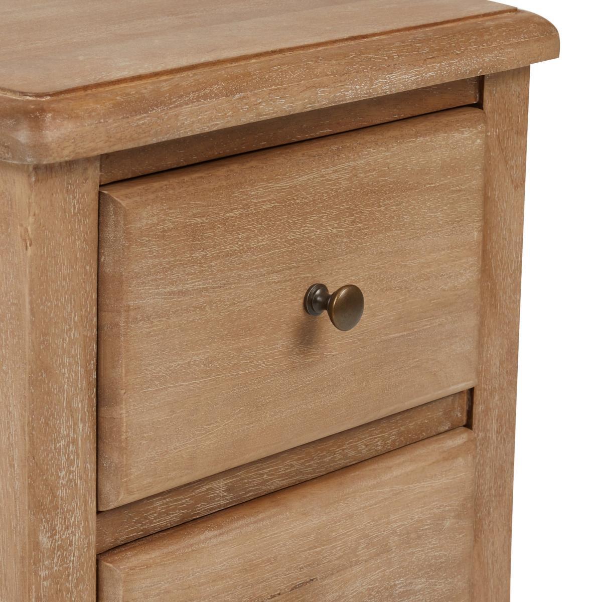 Giselle Bedside Table Wood (Brown) – image 6