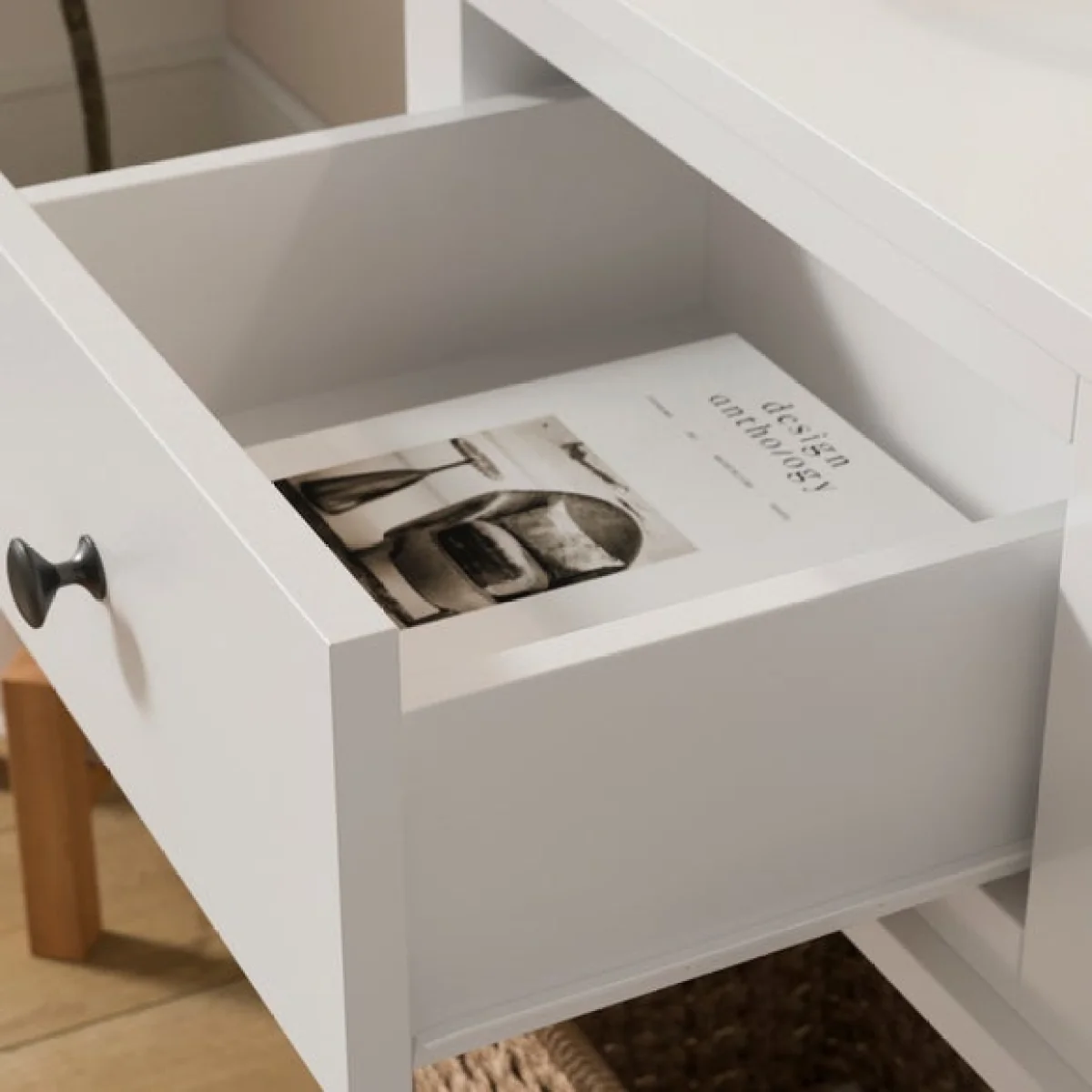 Lynton 1 Drawer Floating Bedside Table – image 3