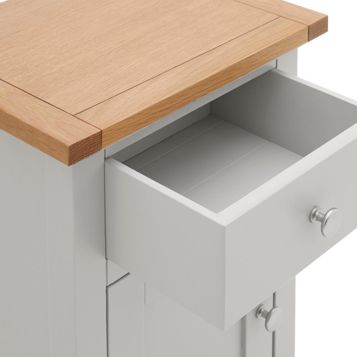 Bromley Grey Small Cabinet Grey – image 5