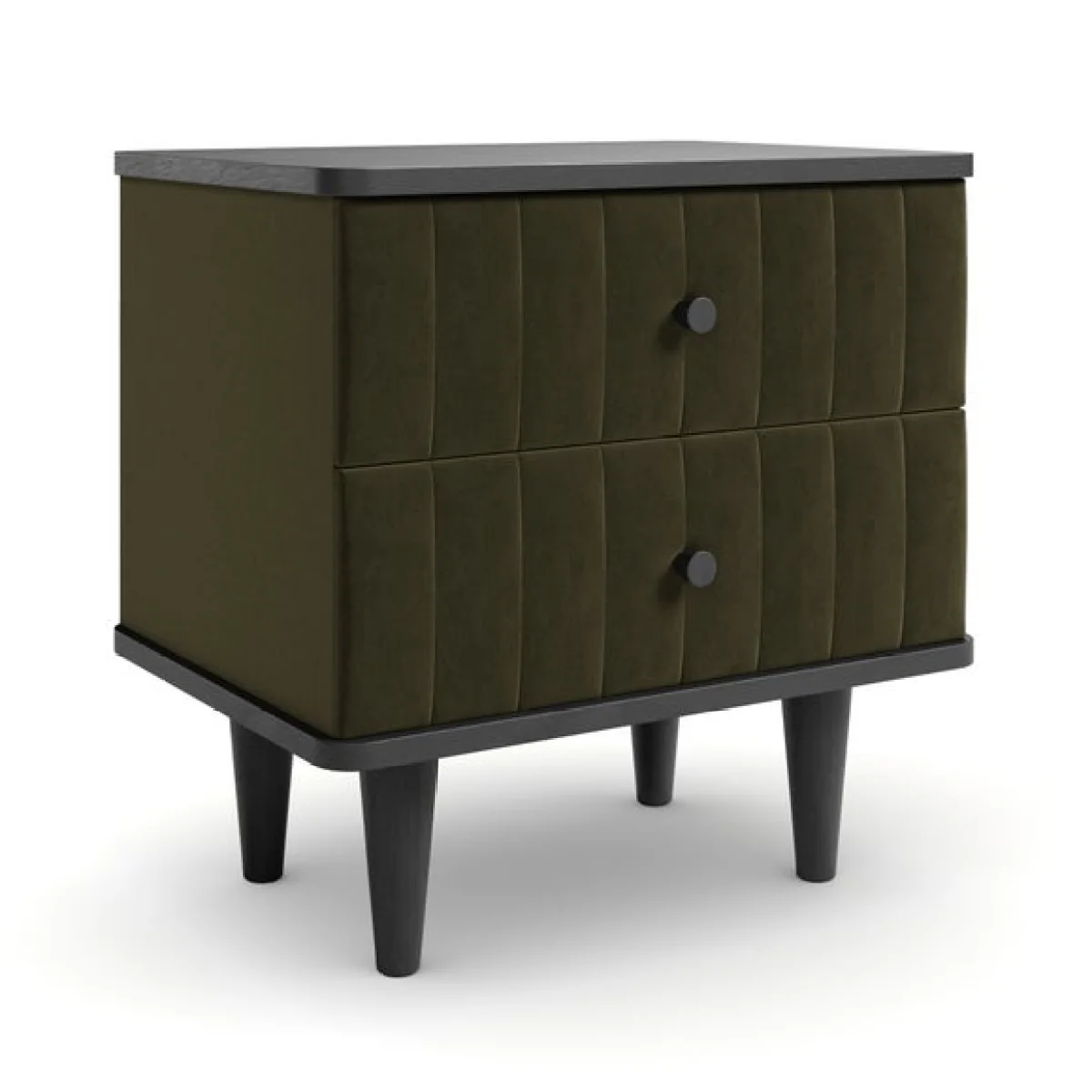 Alara 2 Drawer Bedside Table – image 8