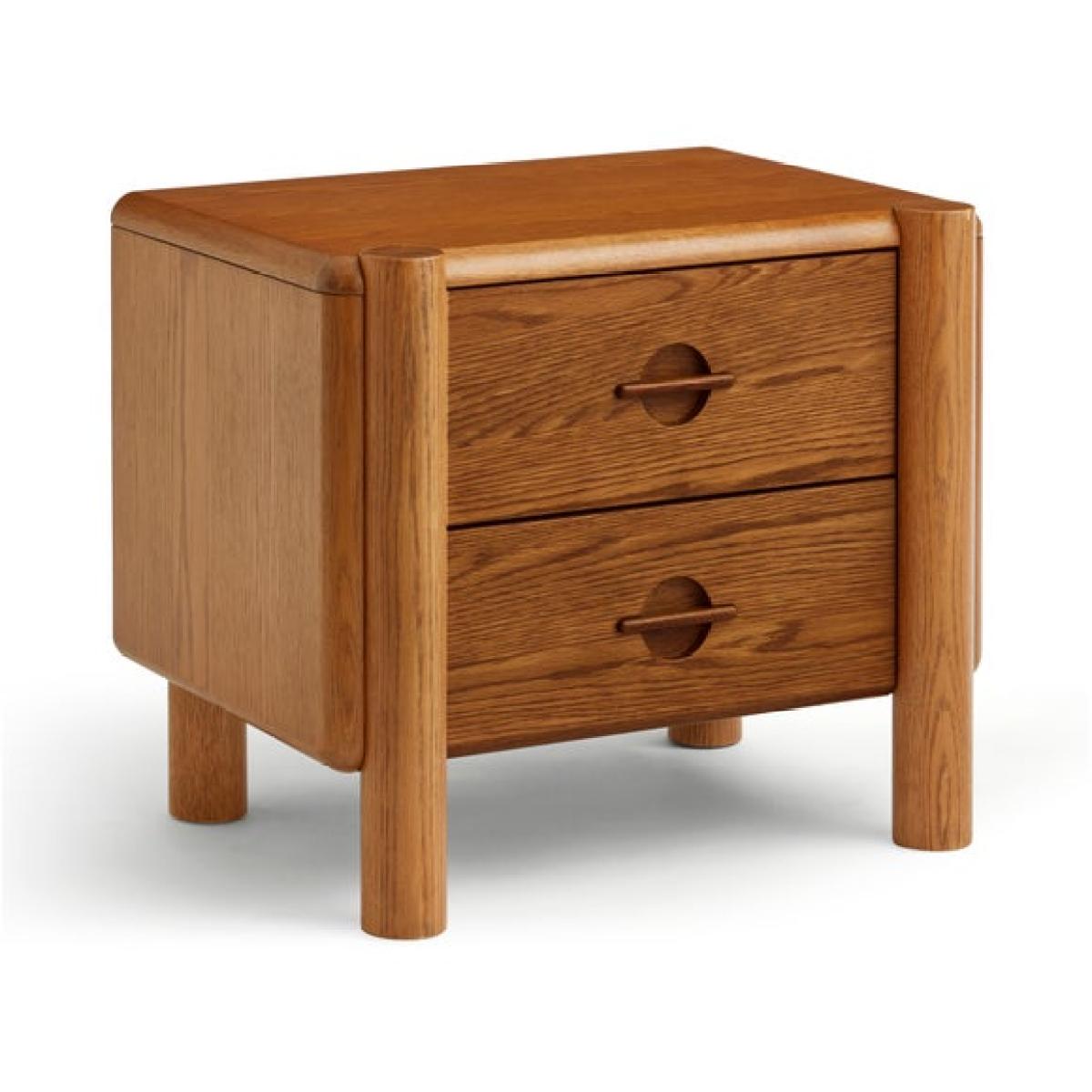 Reeva 2 Drawer Bedside Table – image 2