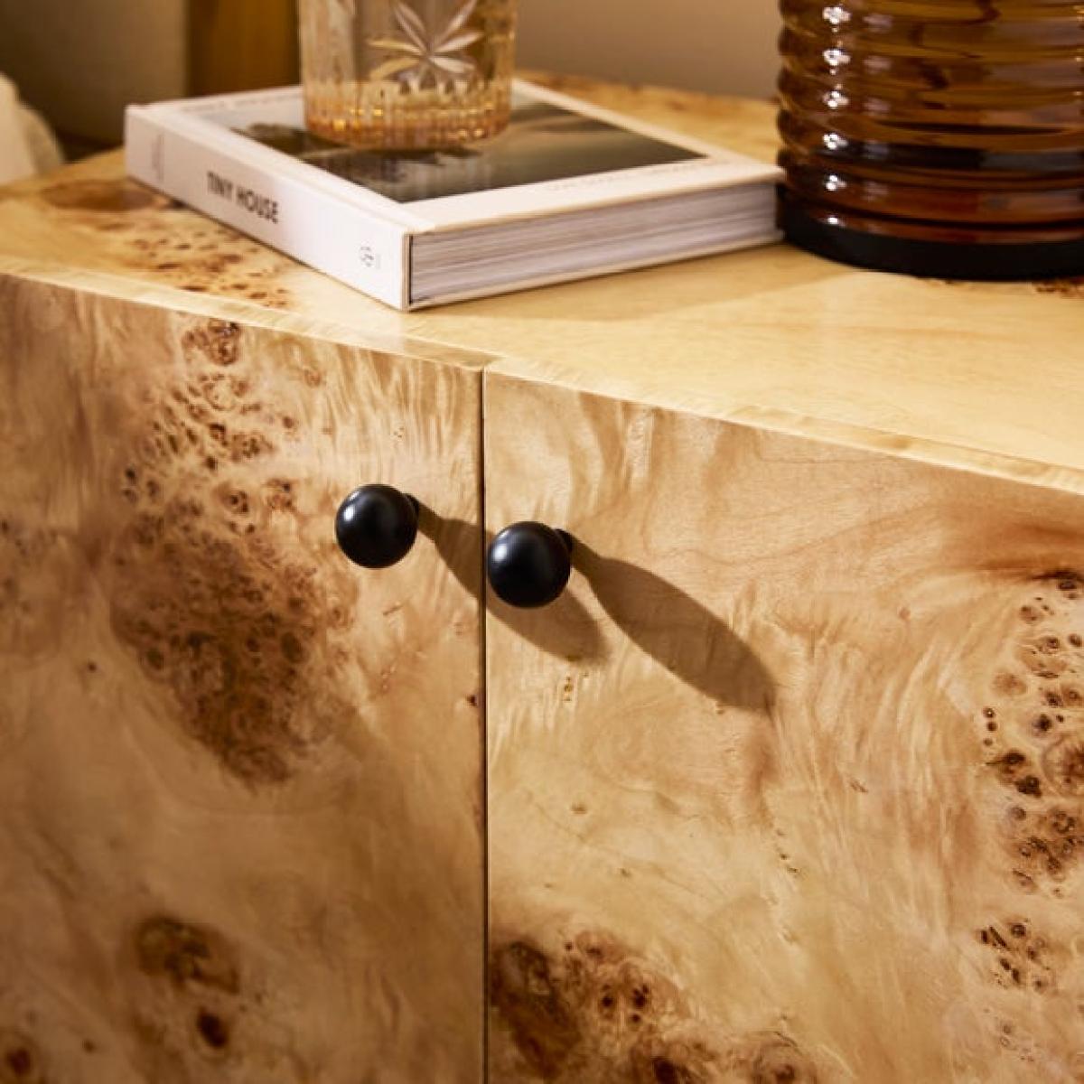 Seana 2 Door Bedside Table – image 3